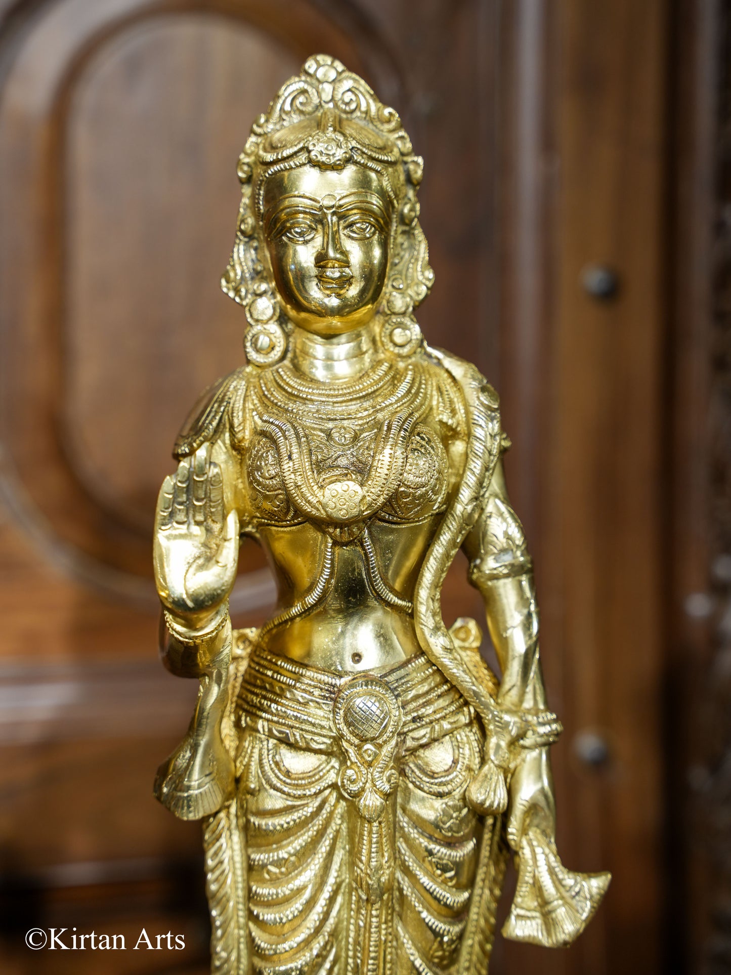 Brass Ram Darbar Set 23" Super Fine