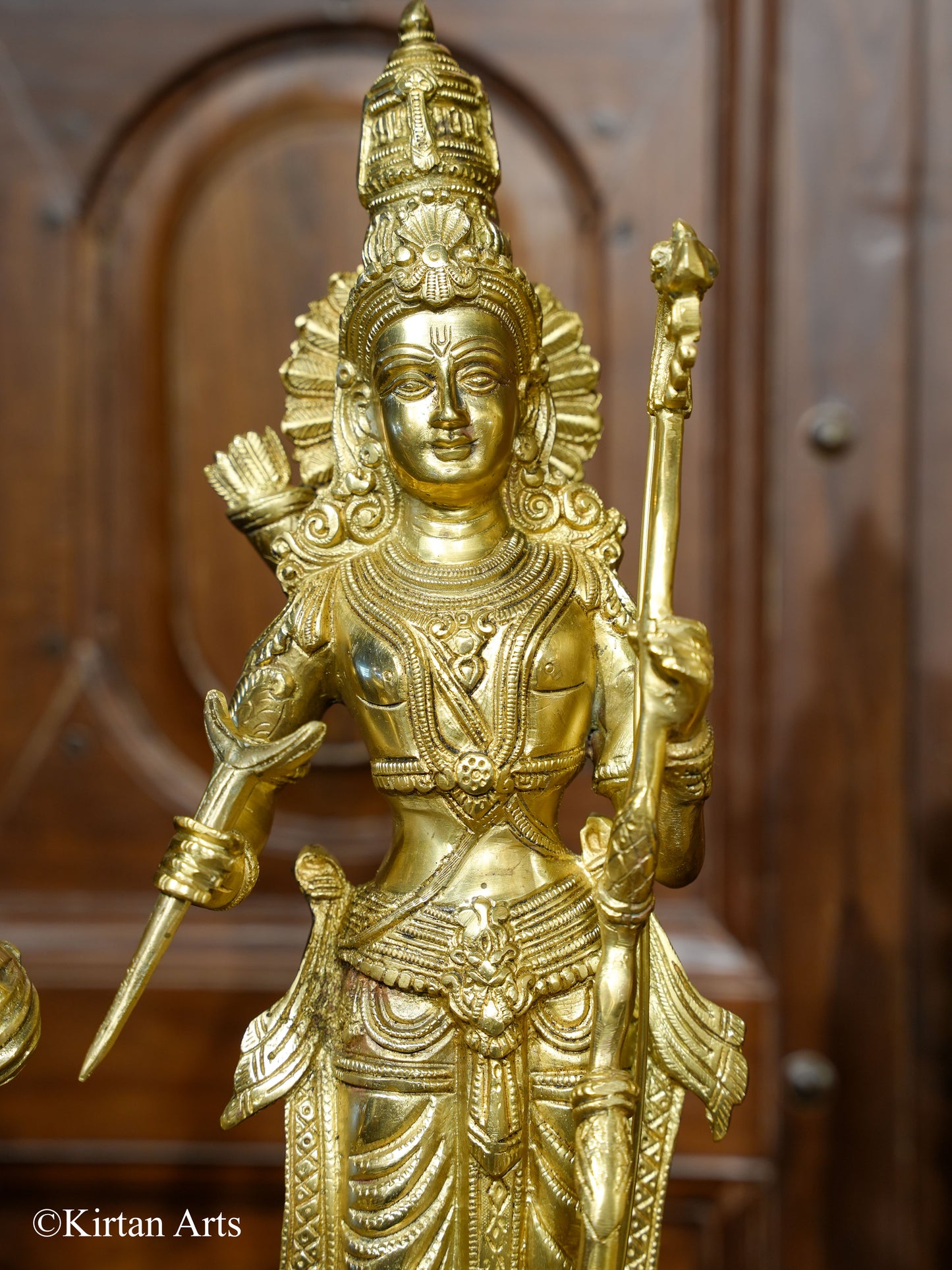 Brass Ram Darbar Set 23" Super Fine
