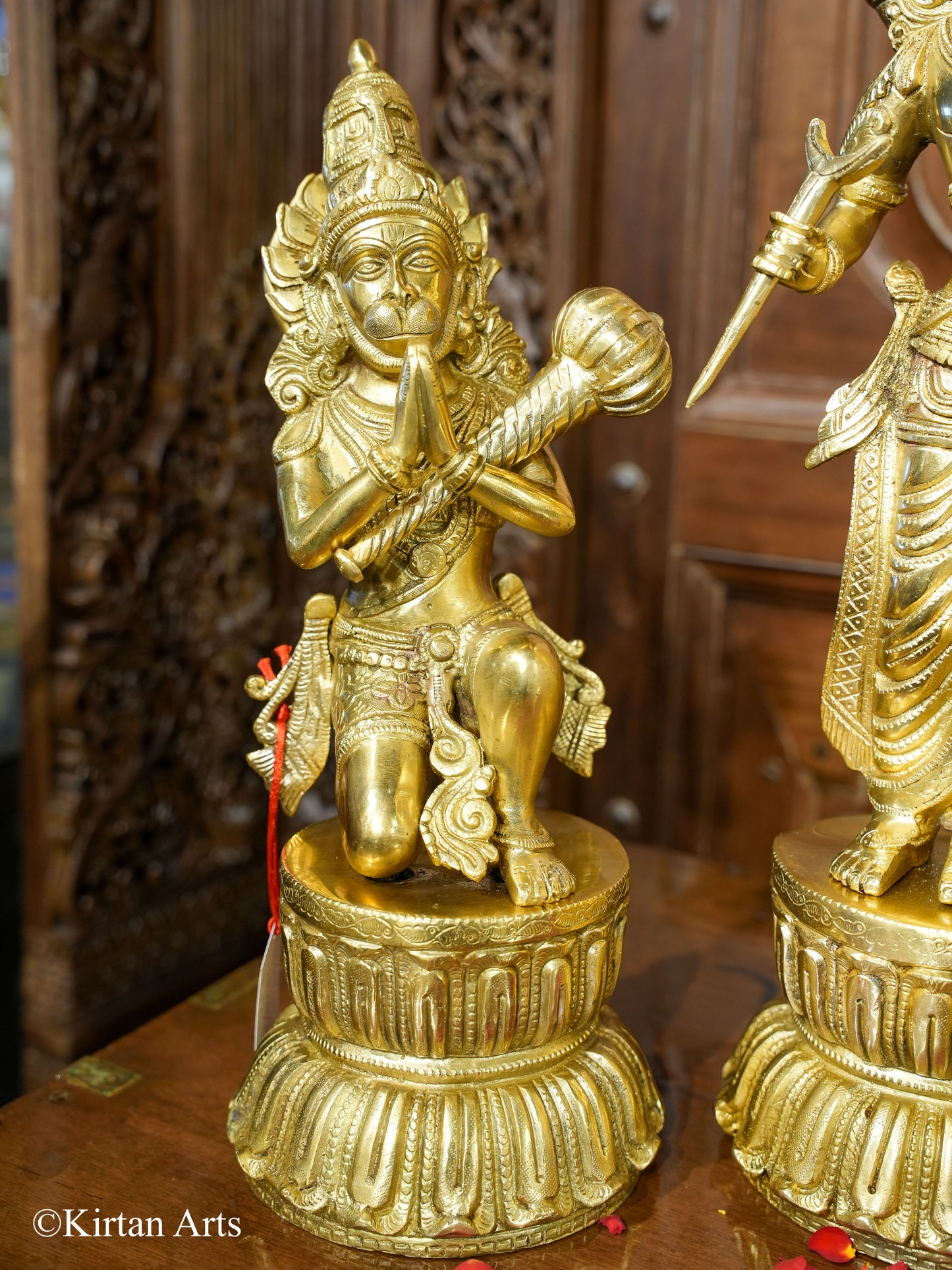Brass Ram Darbar Set 23" Super Fine