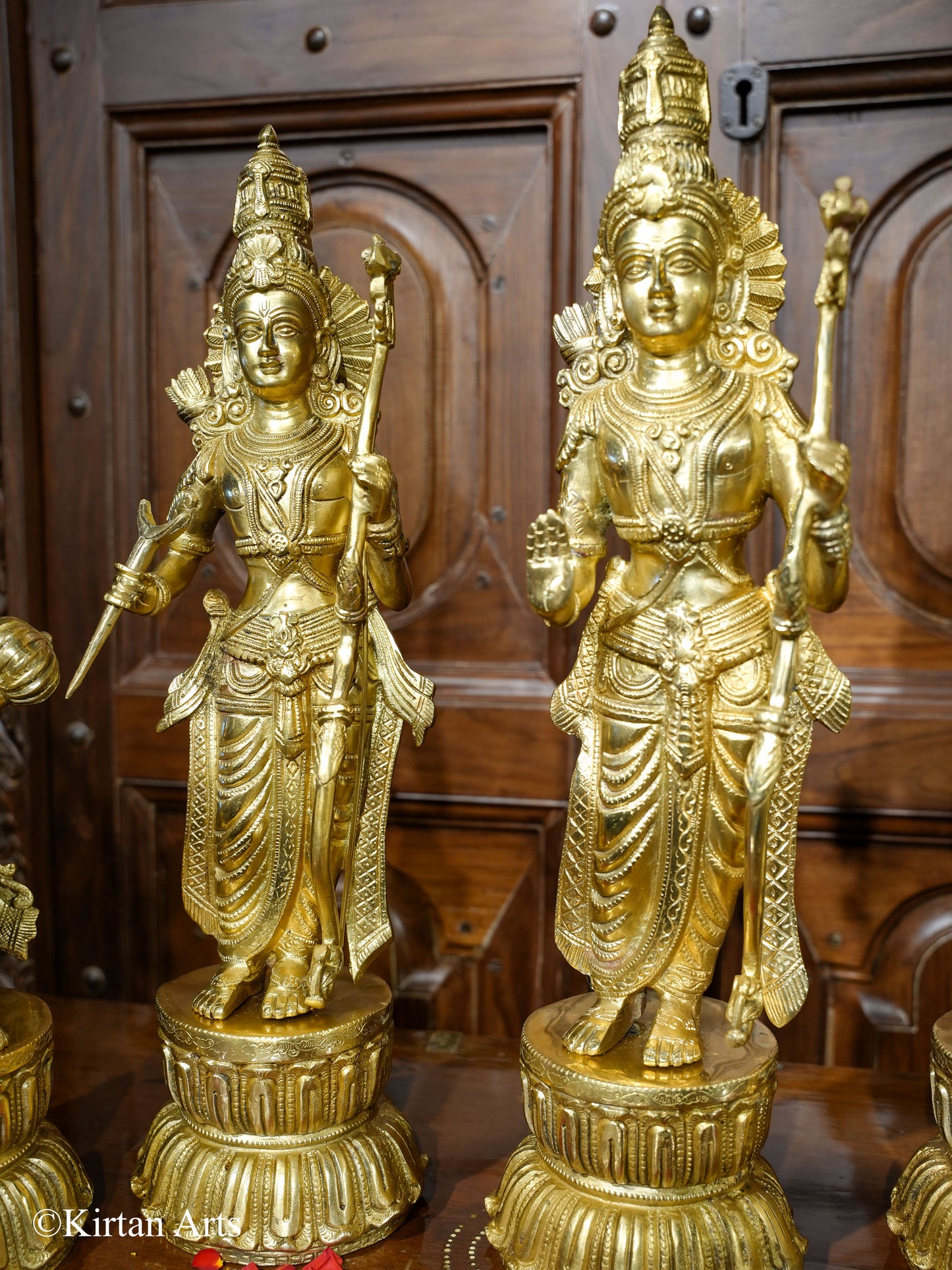 Brass Ram Darbar Set 23" Super Fine