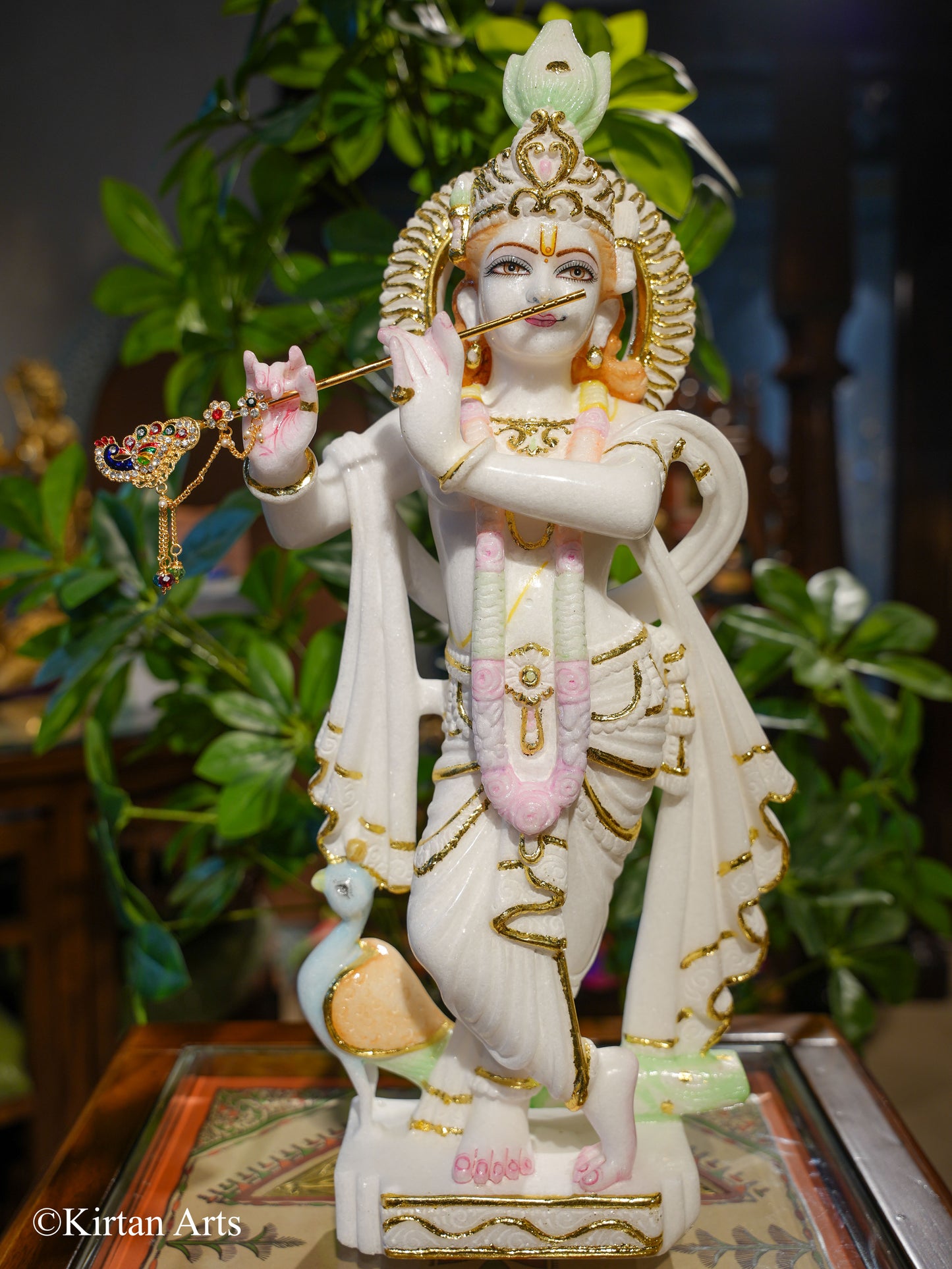 Marble RadhaKrishna 18"
