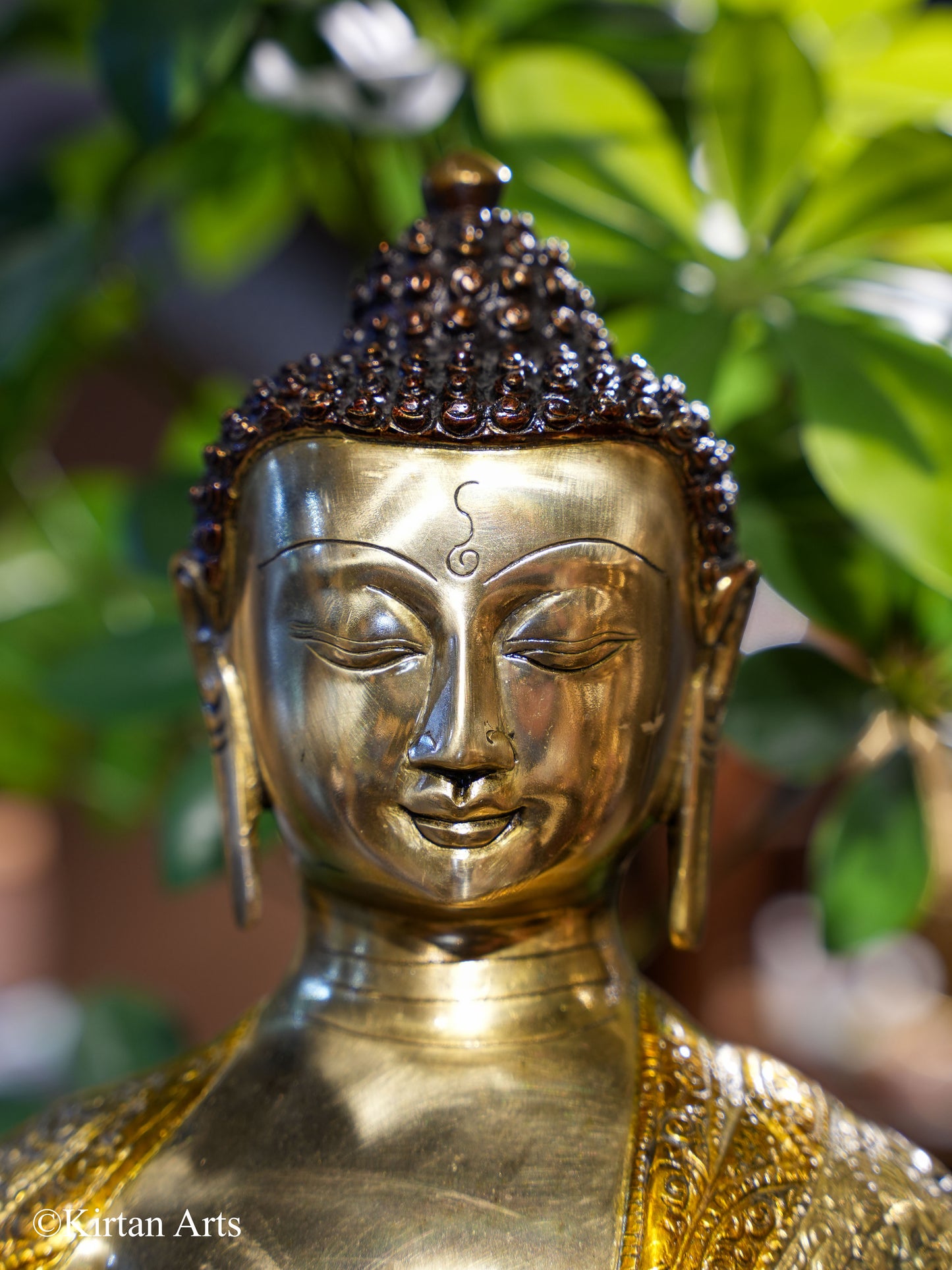 Brass Buddha Triple Color Finish 20"