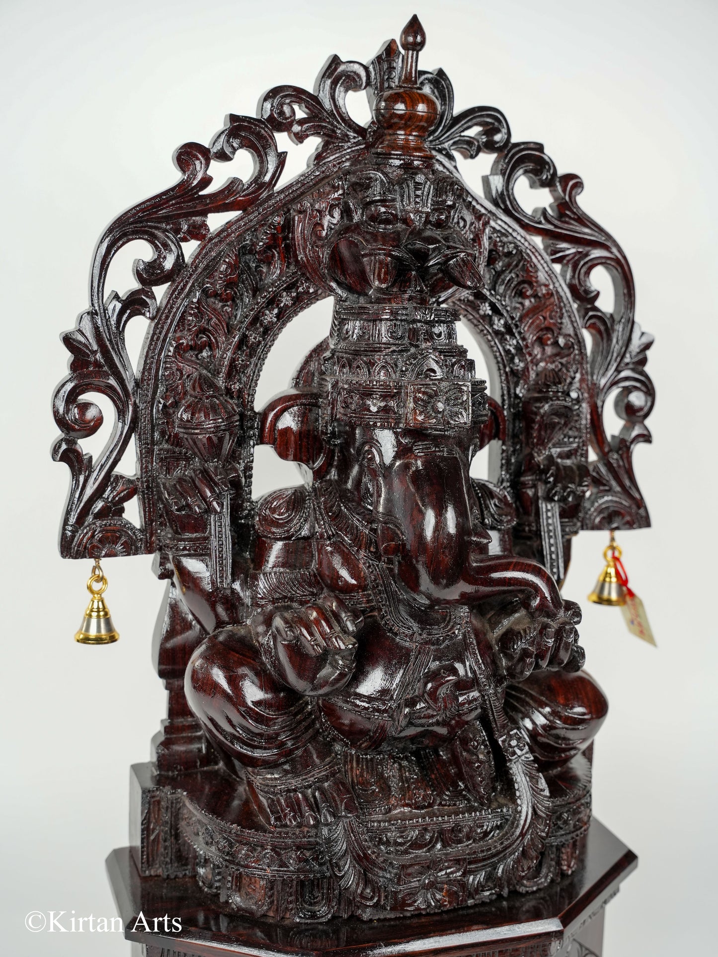 Lord Ganesha in Rosewood 28"