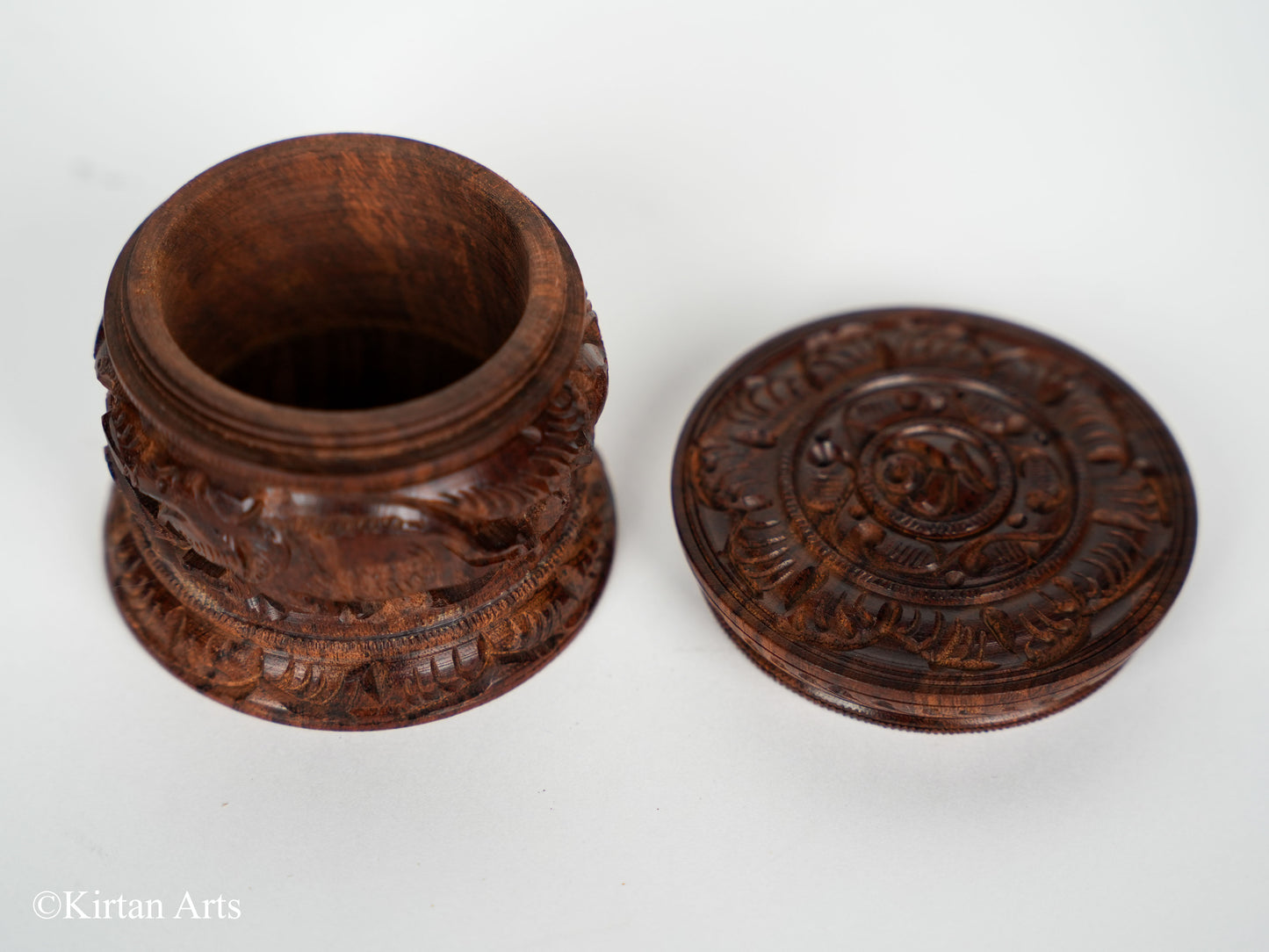 Rosewood Round Box