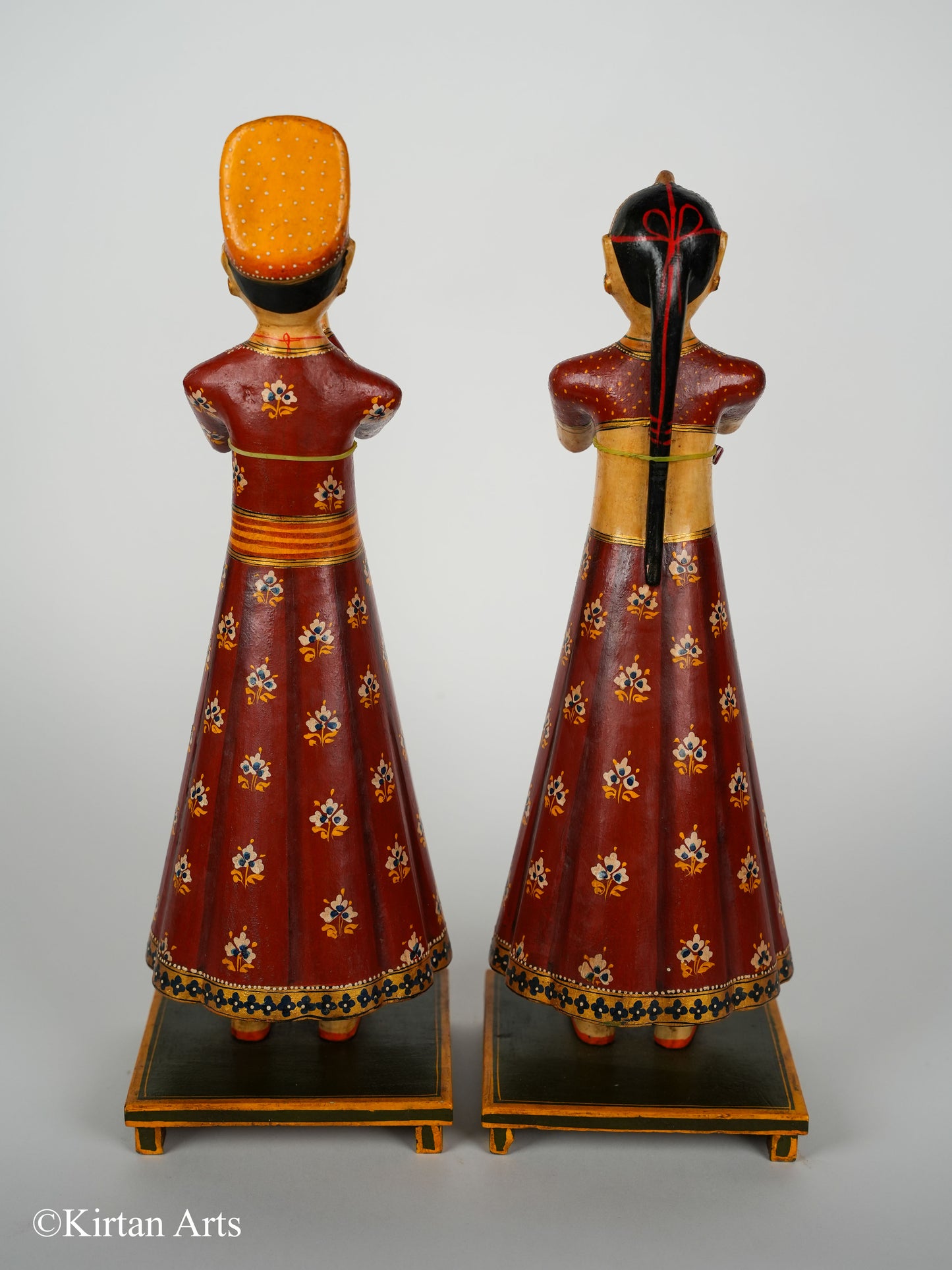 Gangaur Dolls Handcrafted Pair 18"