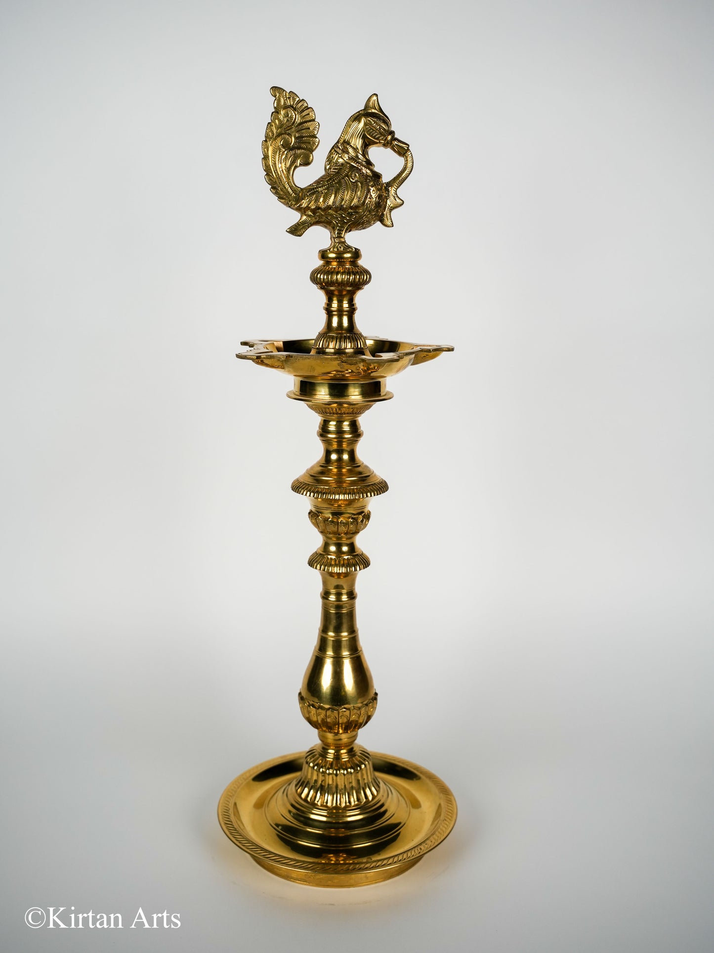 Bronze Lamp Annapakshi 24"