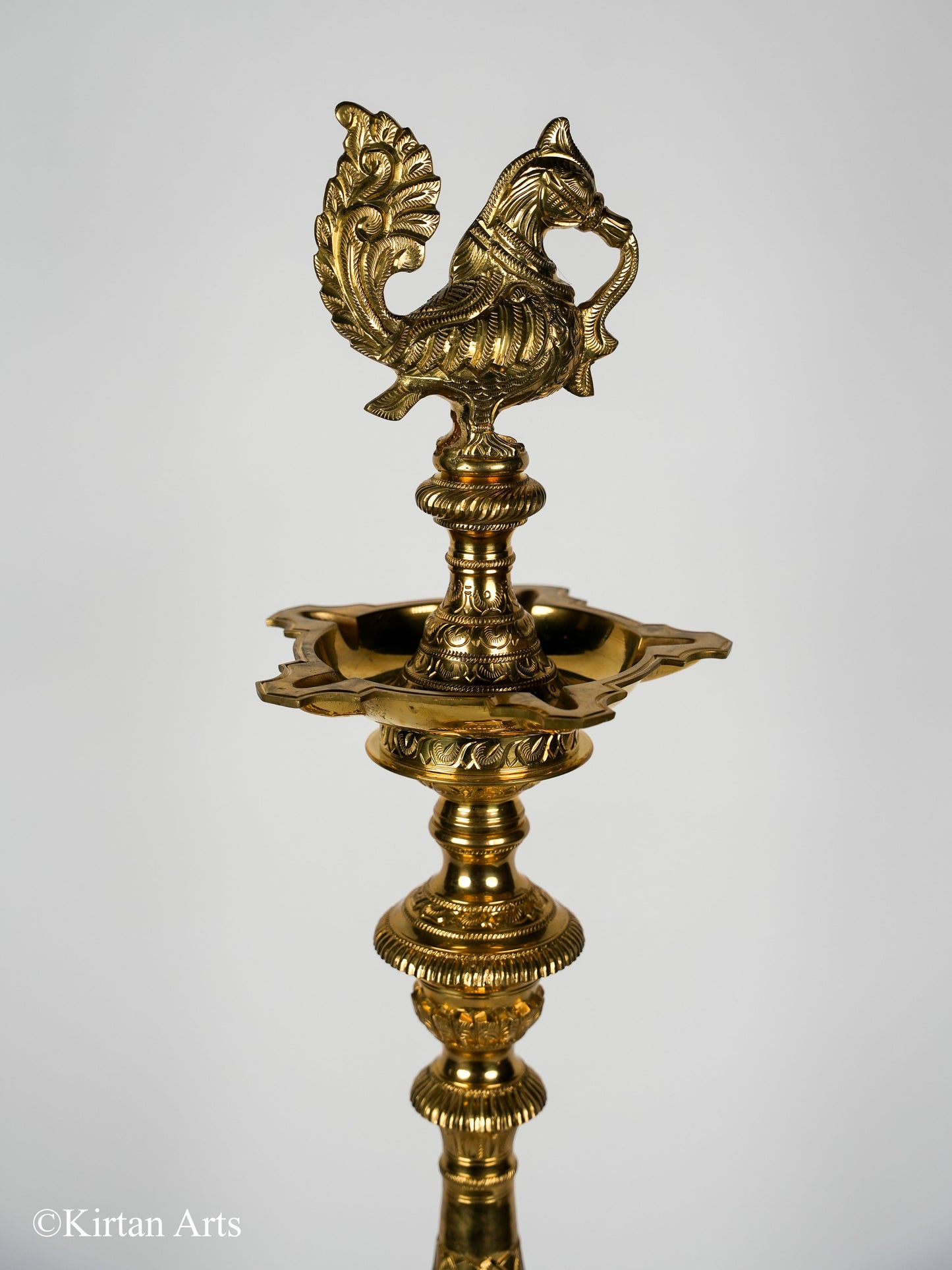 Bronze Lamp Annapakshi 30"