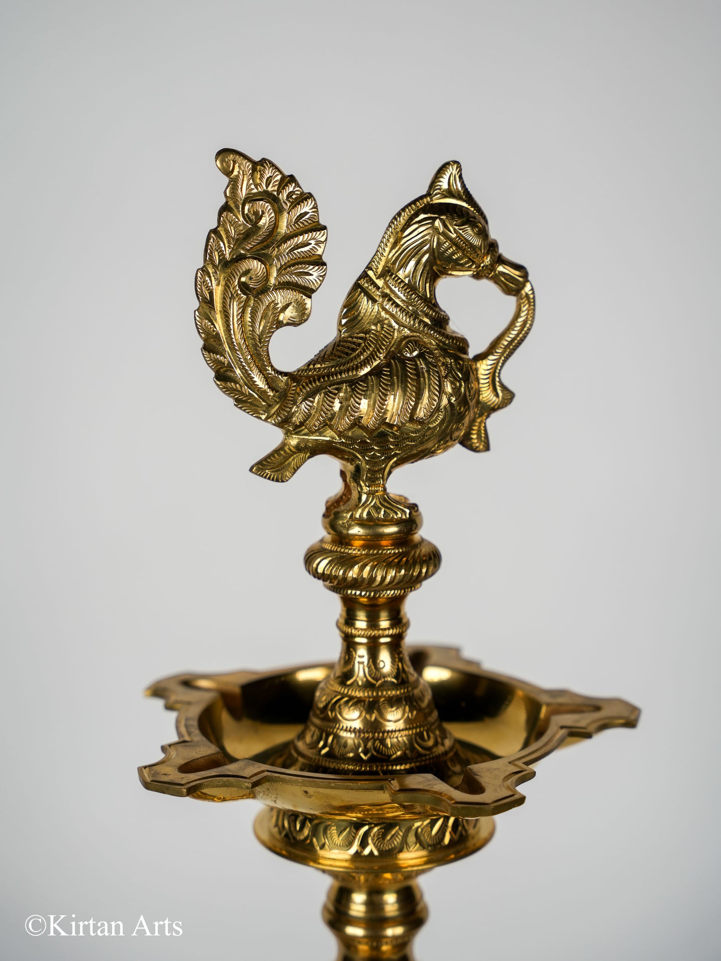 Bronze Lamp Annapakshi 30"