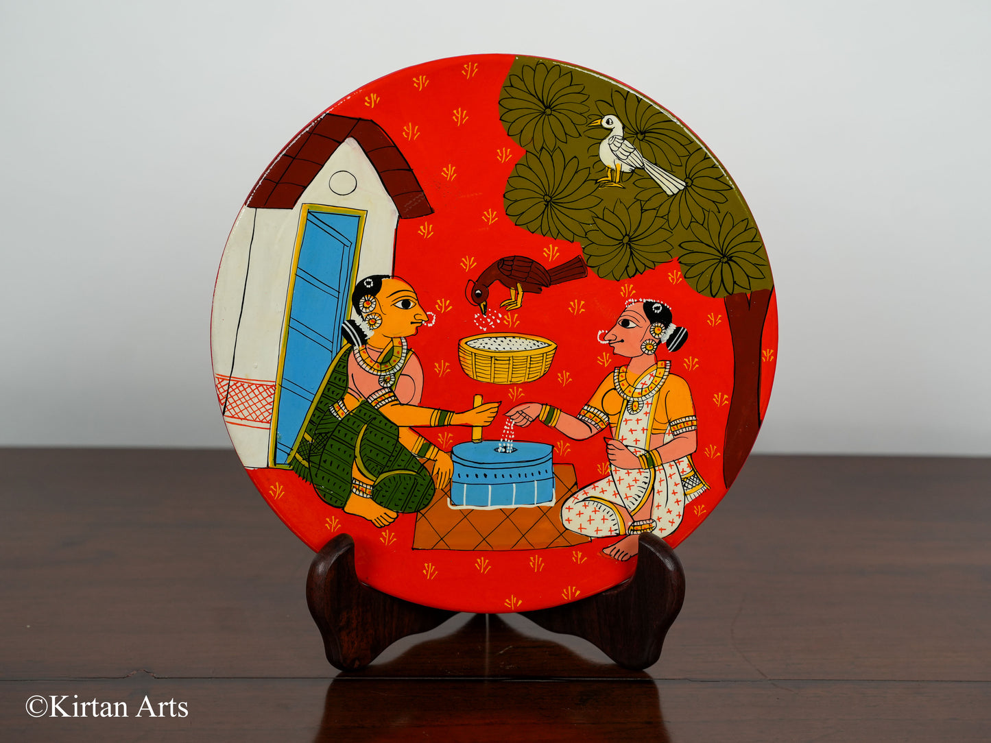 Cheriyal Wall Plates 10 Inch