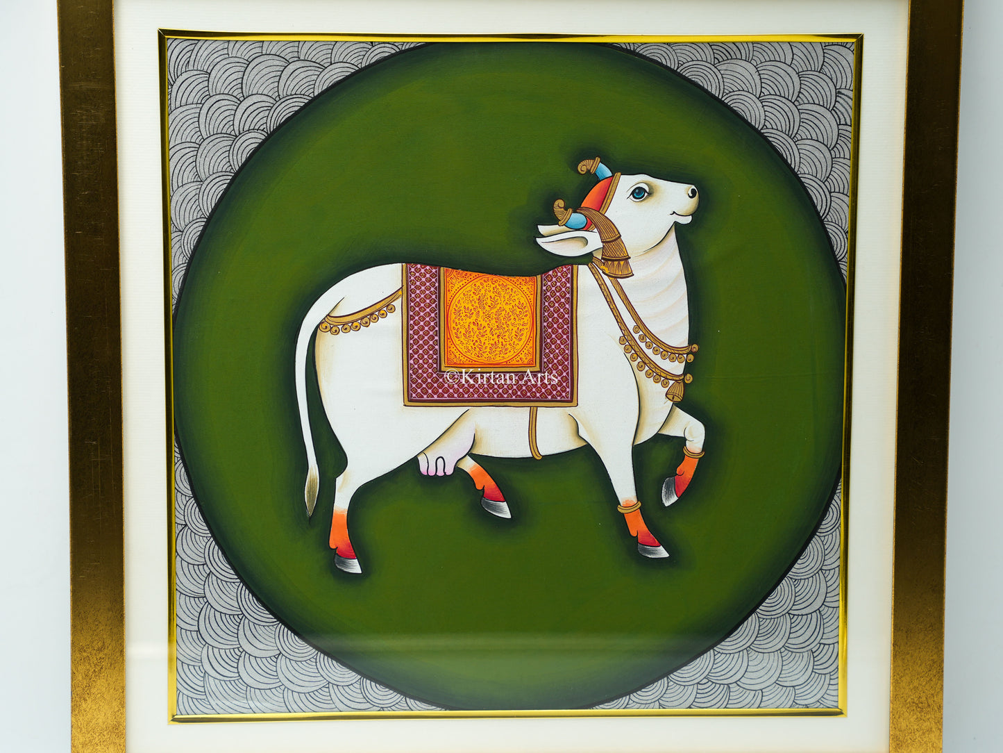 Pichwai Cow 18x18