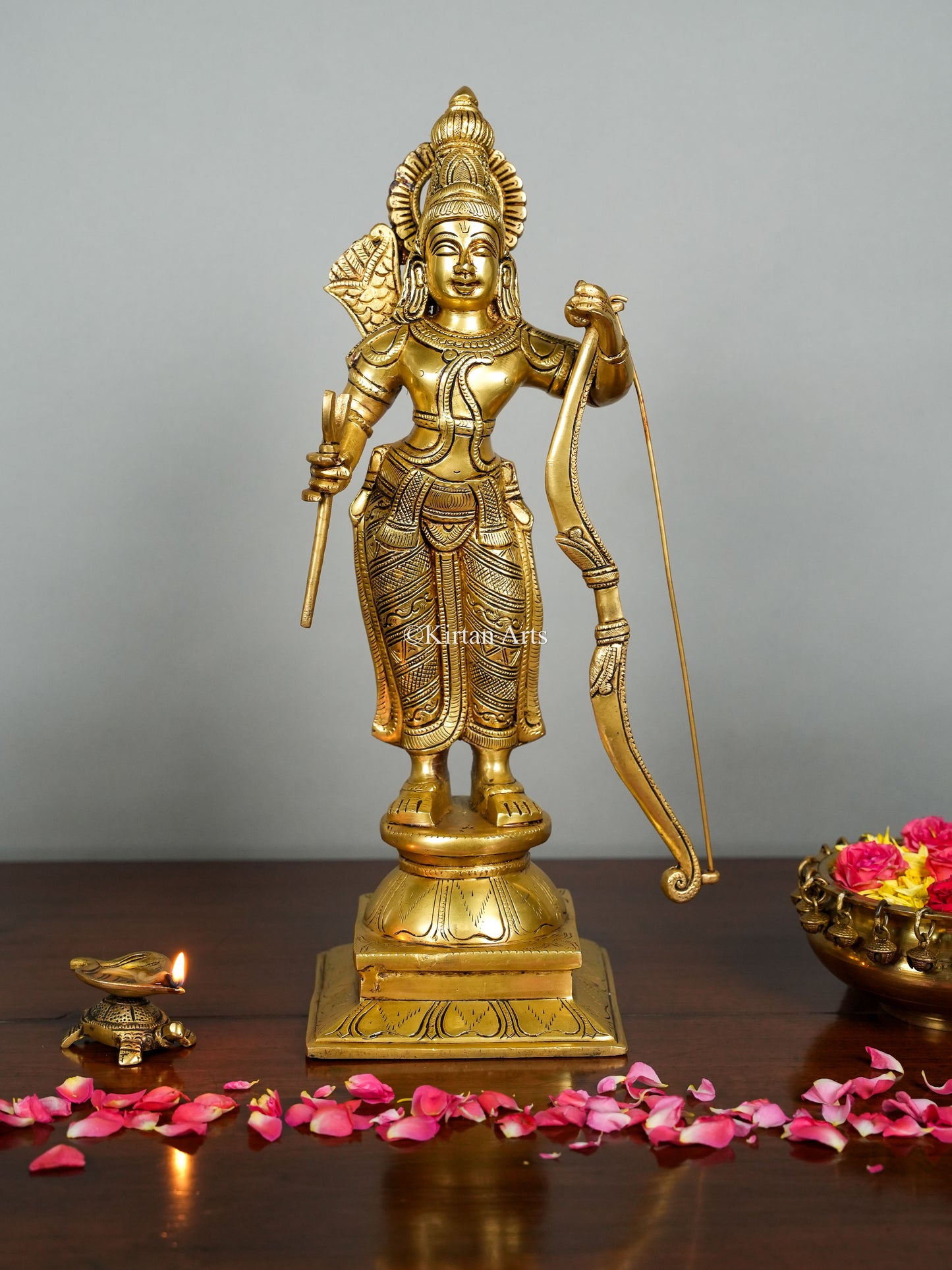Brass Ram Darbar Set 18"