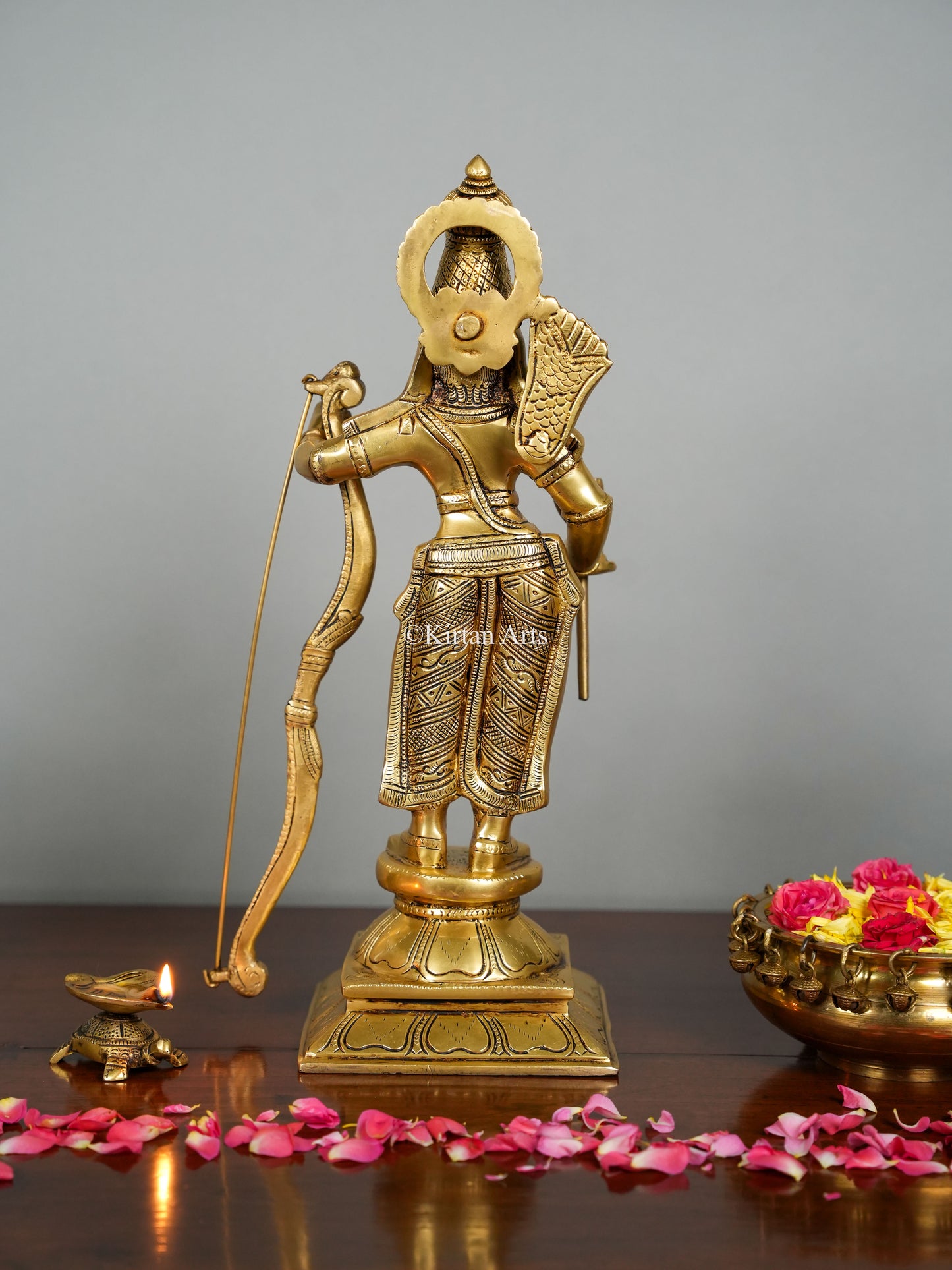 Brass Ram Darbar Set 18"