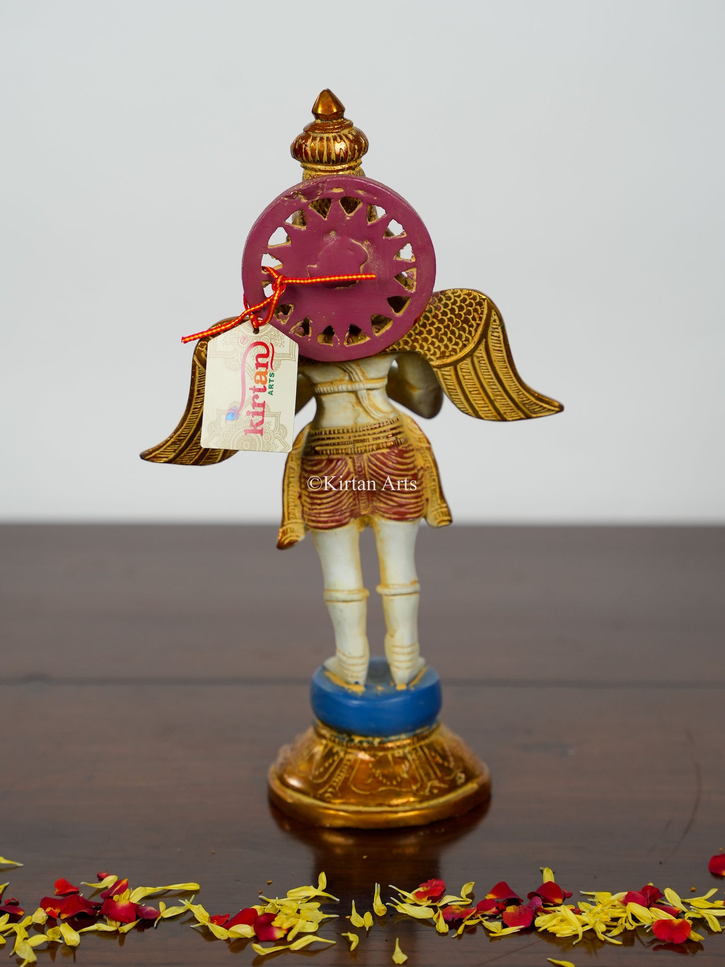 Brass Garuda | 15" | White Gold Finish