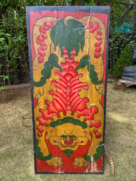 Tibetian Wall Panel | Antique