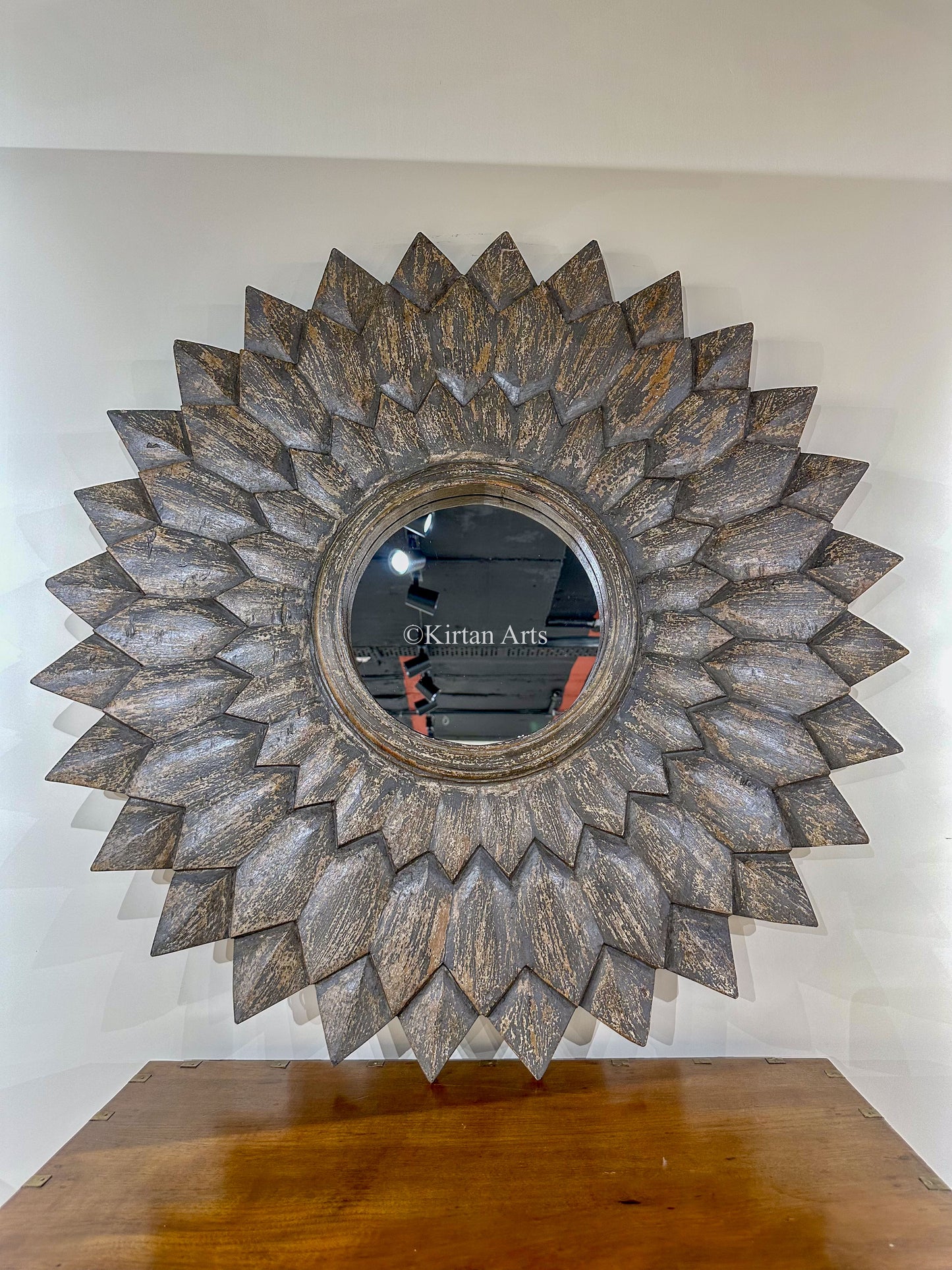 Mirror Frame Distressed