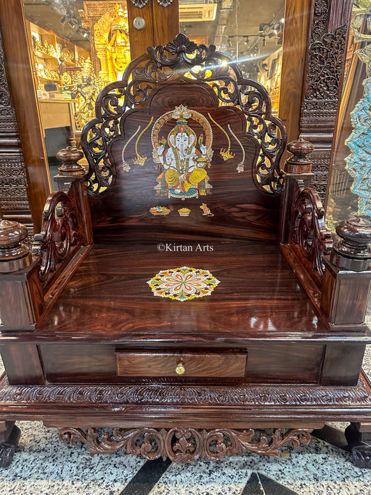 Rosewood Mandasana/Mantapa | 30x24 Inches