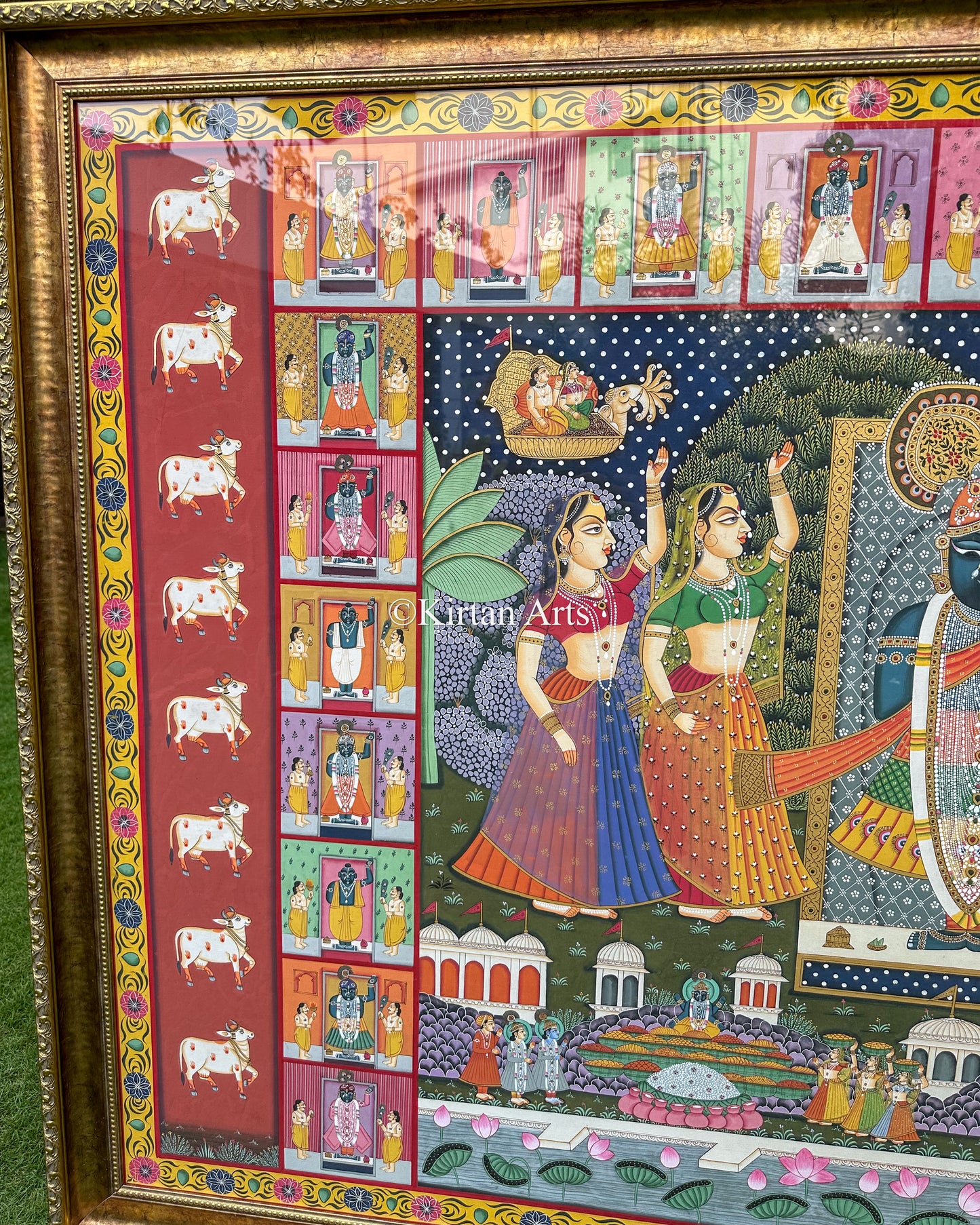 Shrinathji Pichwai 6x4 ft | Landscape Orientation
