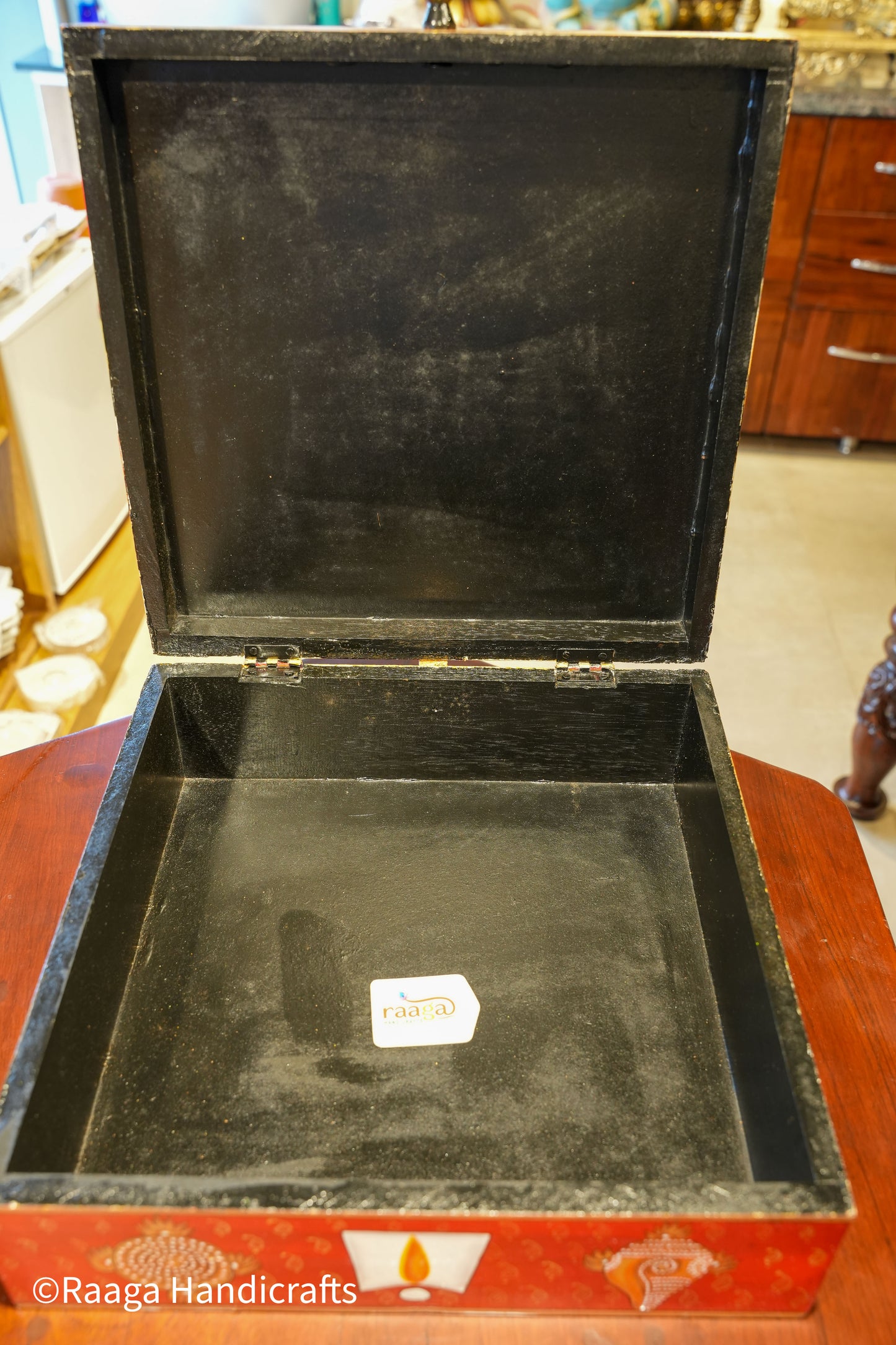 Handpainted Balaji Box 12x12