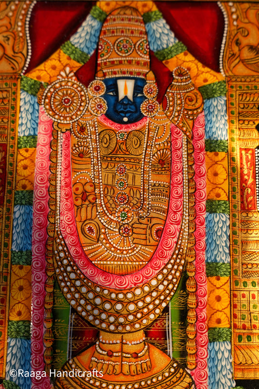 Handpainted Balaji Box 10x8
