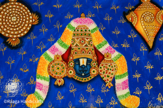 Handpainted Balaji Box 9x6