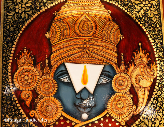 Handpainted Balaji Box 9"x9"