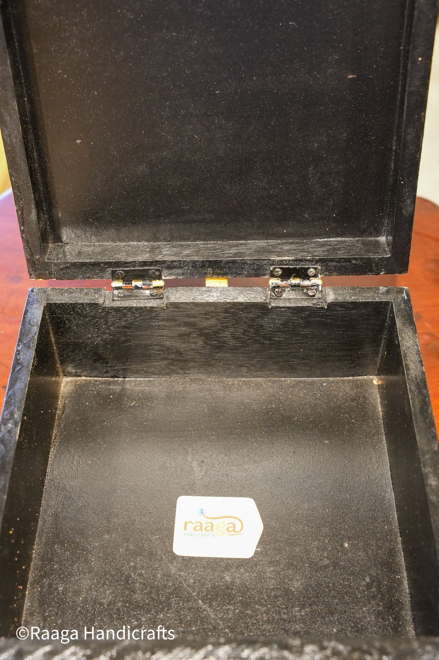 Handpainted Balaji Box 9"x9"