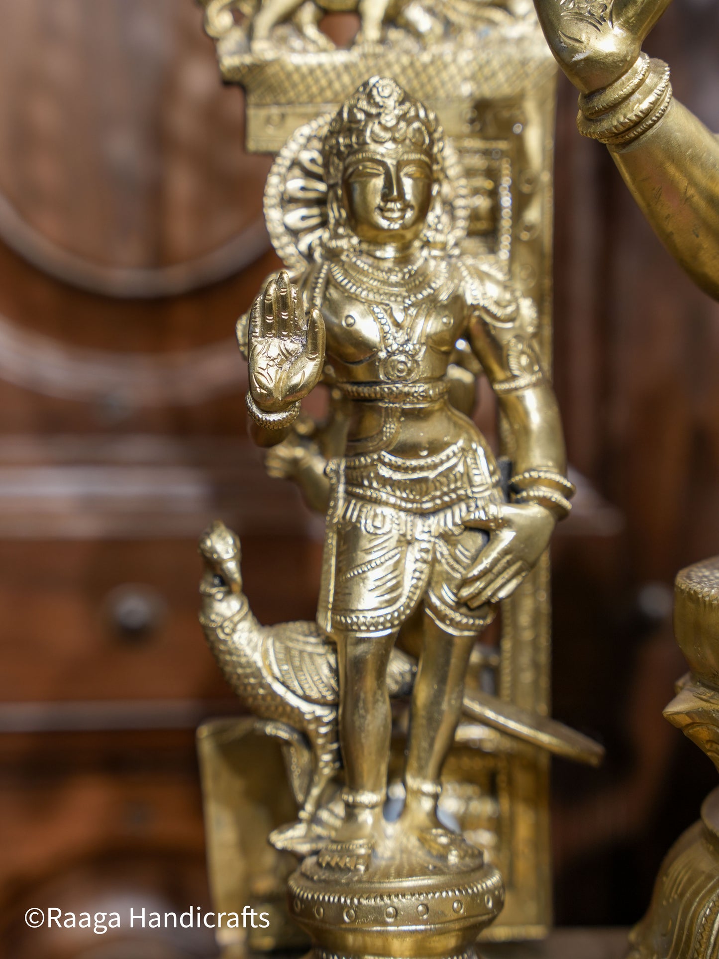 Bronze Fine Carved Shiv Parivar 30"