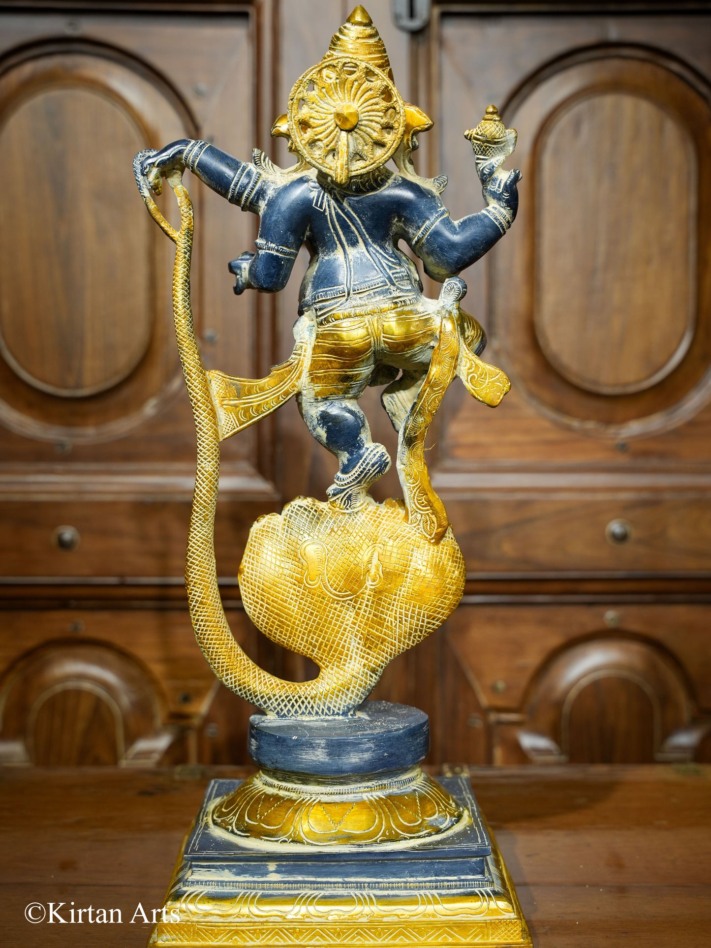 Lord Ganesha on Naga 19"