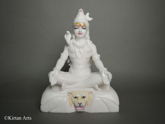 Marble Lord Shiva 15"