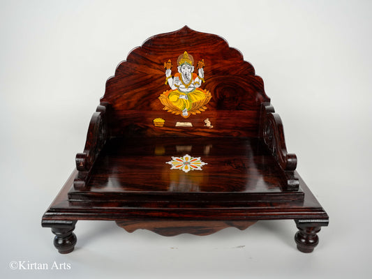 Rosewood Mandasana/Mandir Ganesha Inlay