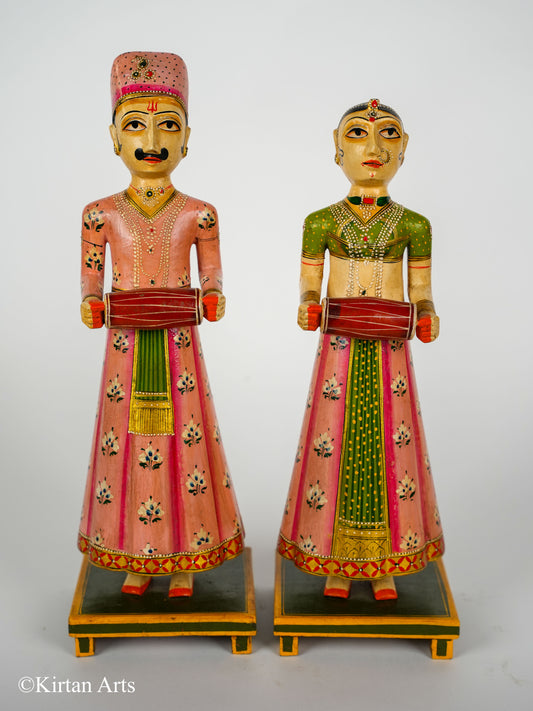 Gangaur Dolls Pair 15"