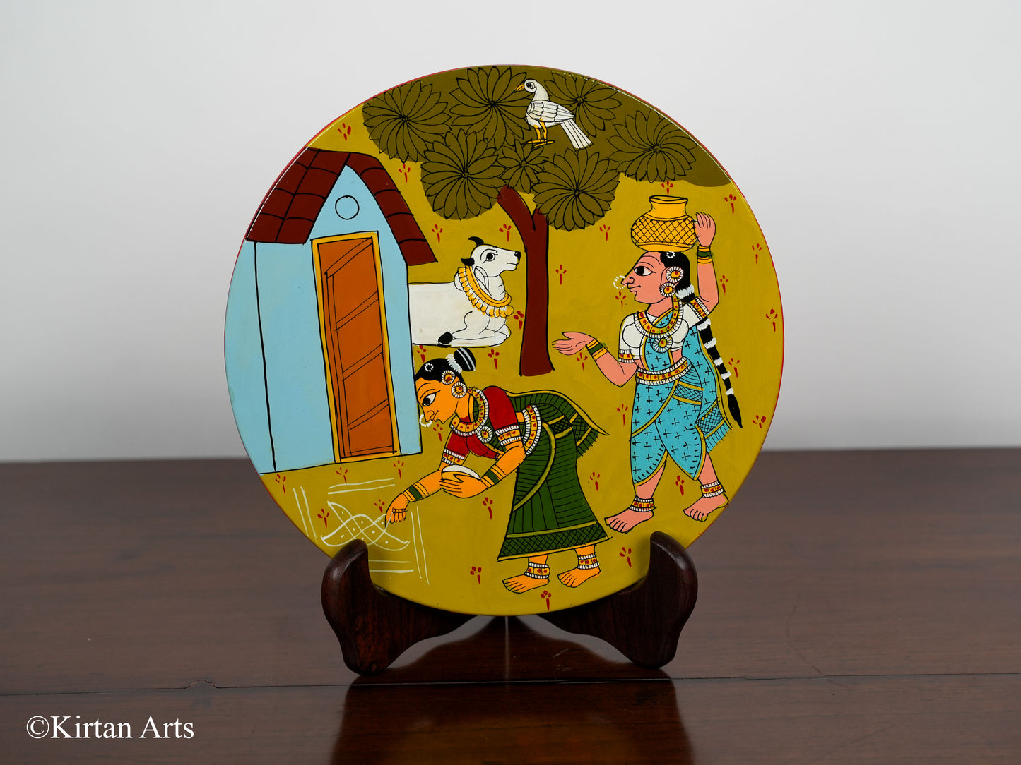 Cheriyal Wall Plates 10 Inch