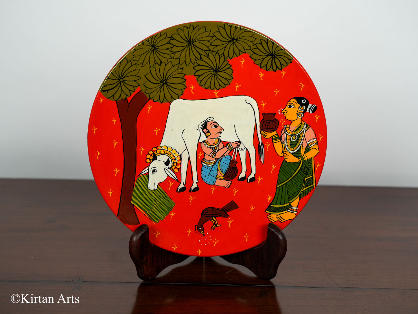 Cheriyal Wall Plates 10 Inch