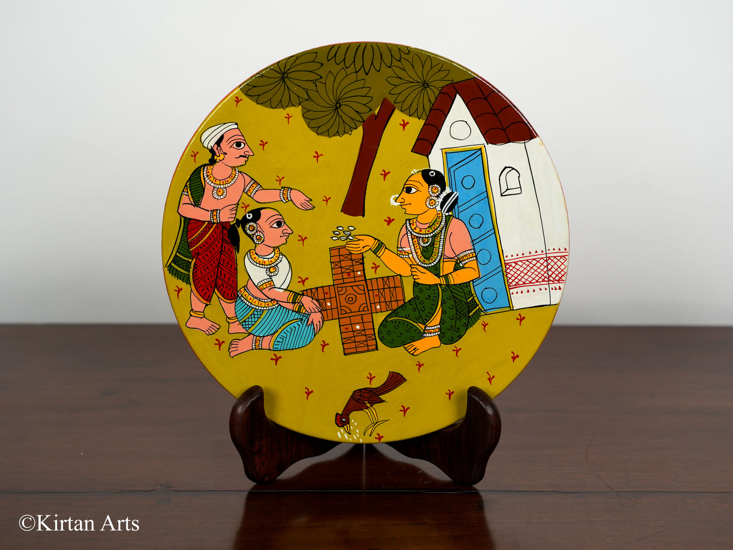 Cheriyal Wall Plates 10 Inch