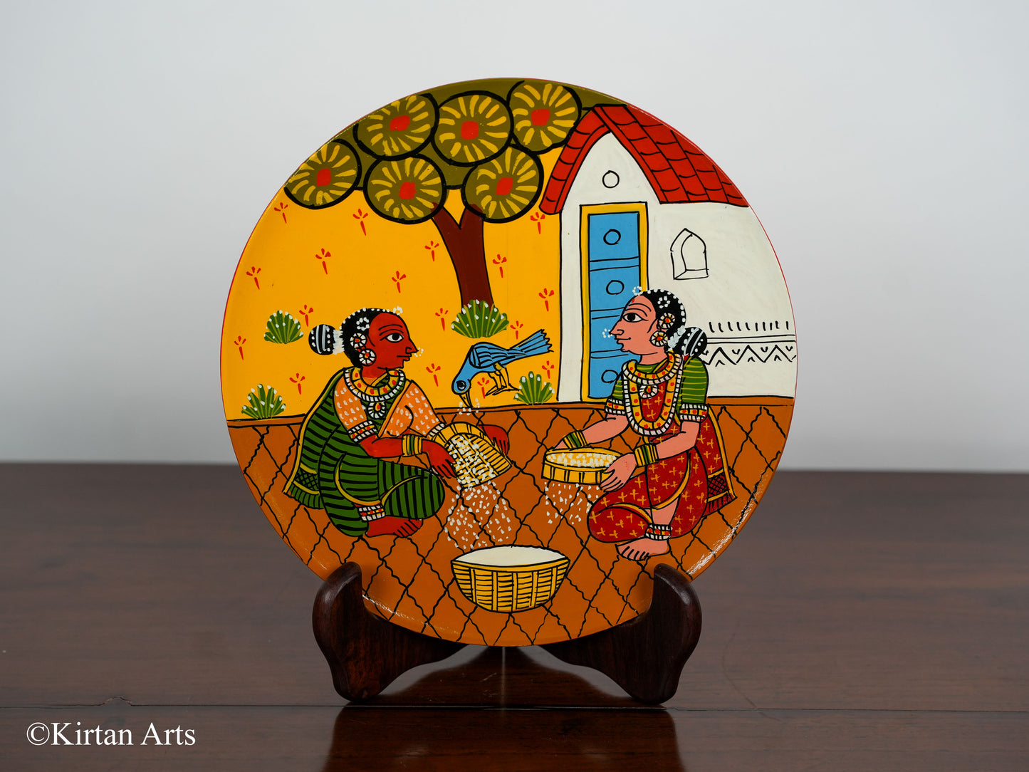 Cheriyal Wall Plates 10 Inch