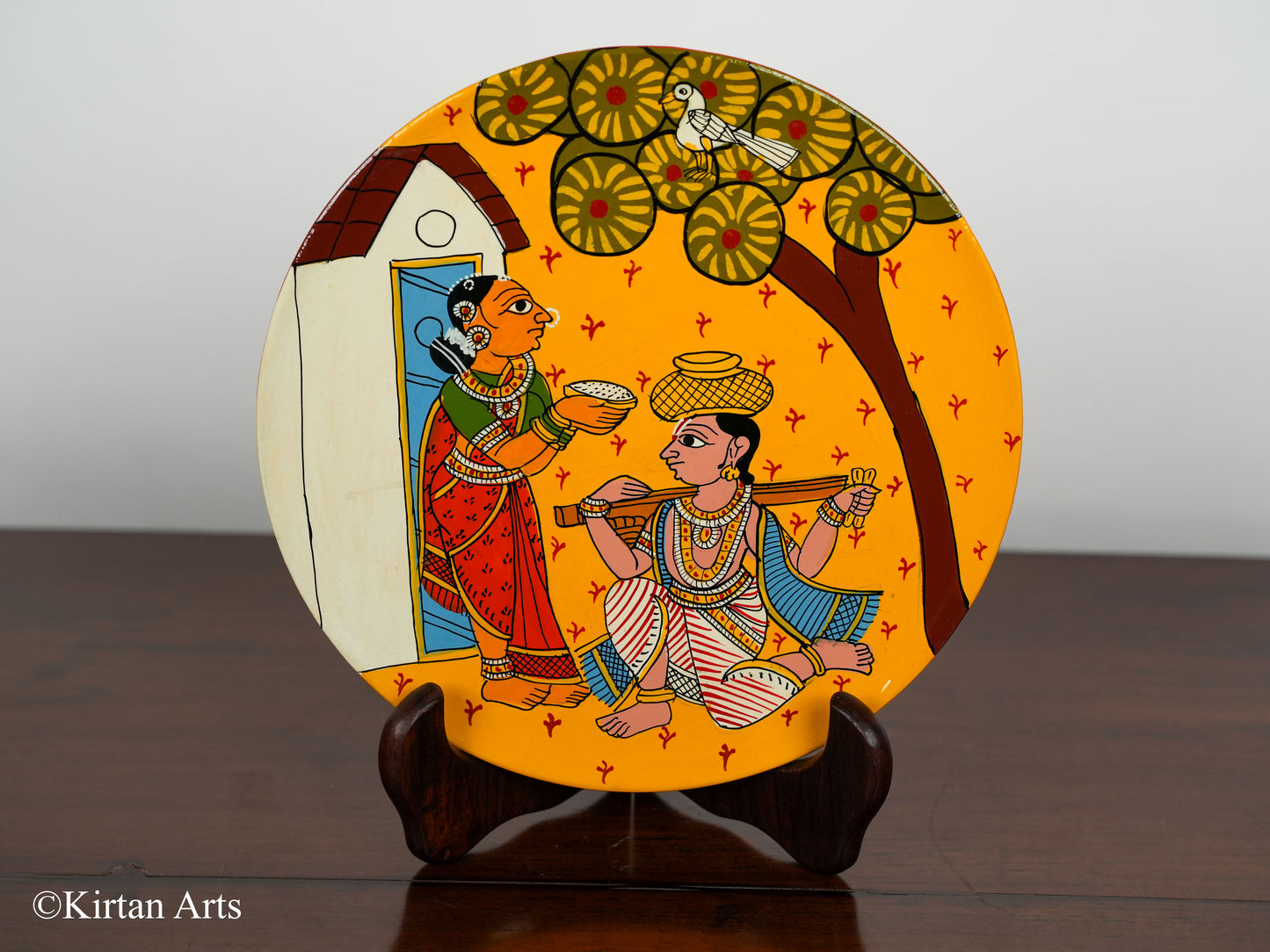 Cheriyal Wall Plates 10 Inch