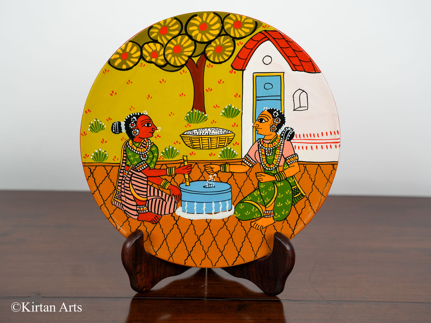 Cheriyal Wall Plates 10 Inch