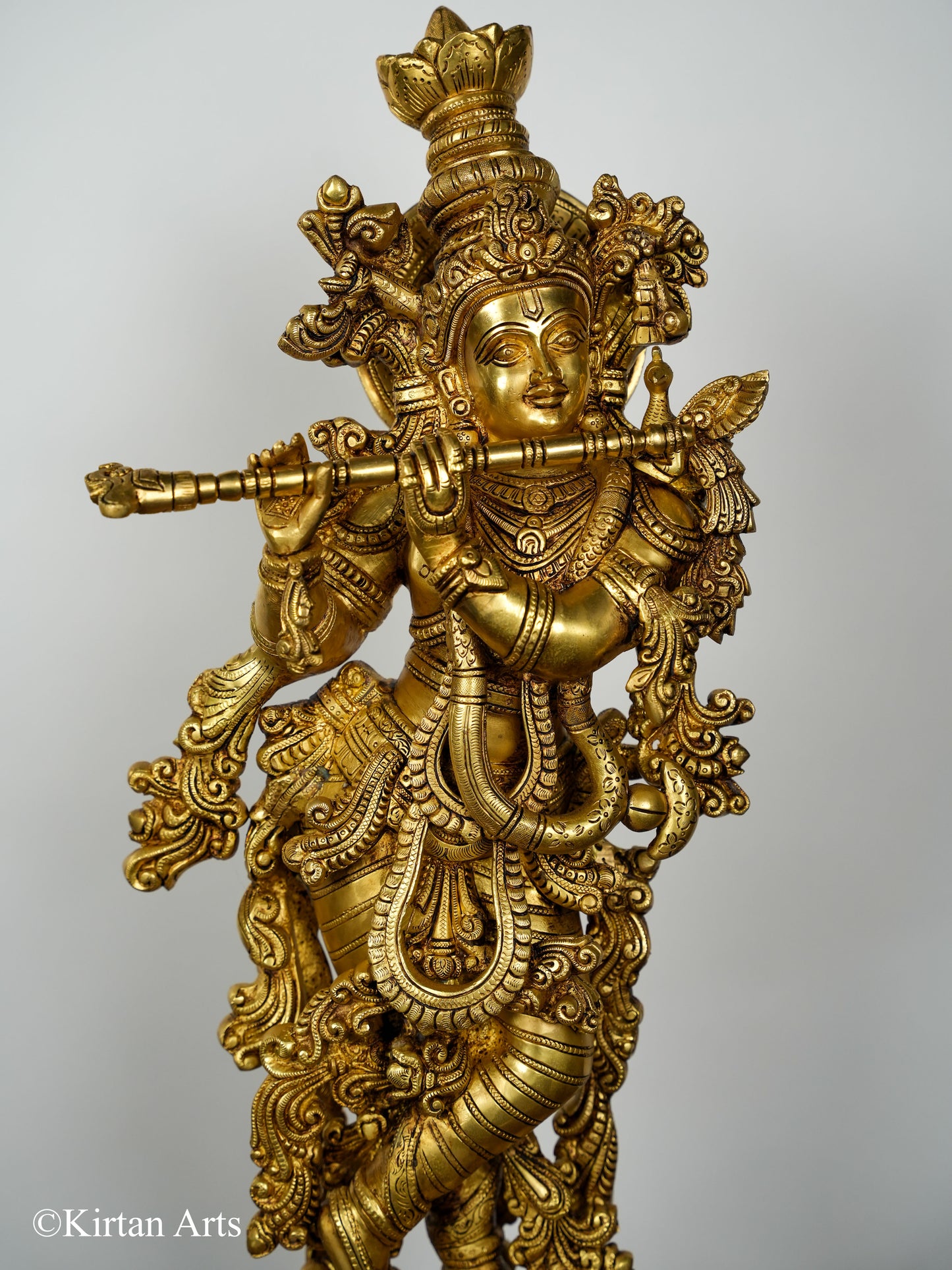 Brass Lord Krishna 29" Super Fine