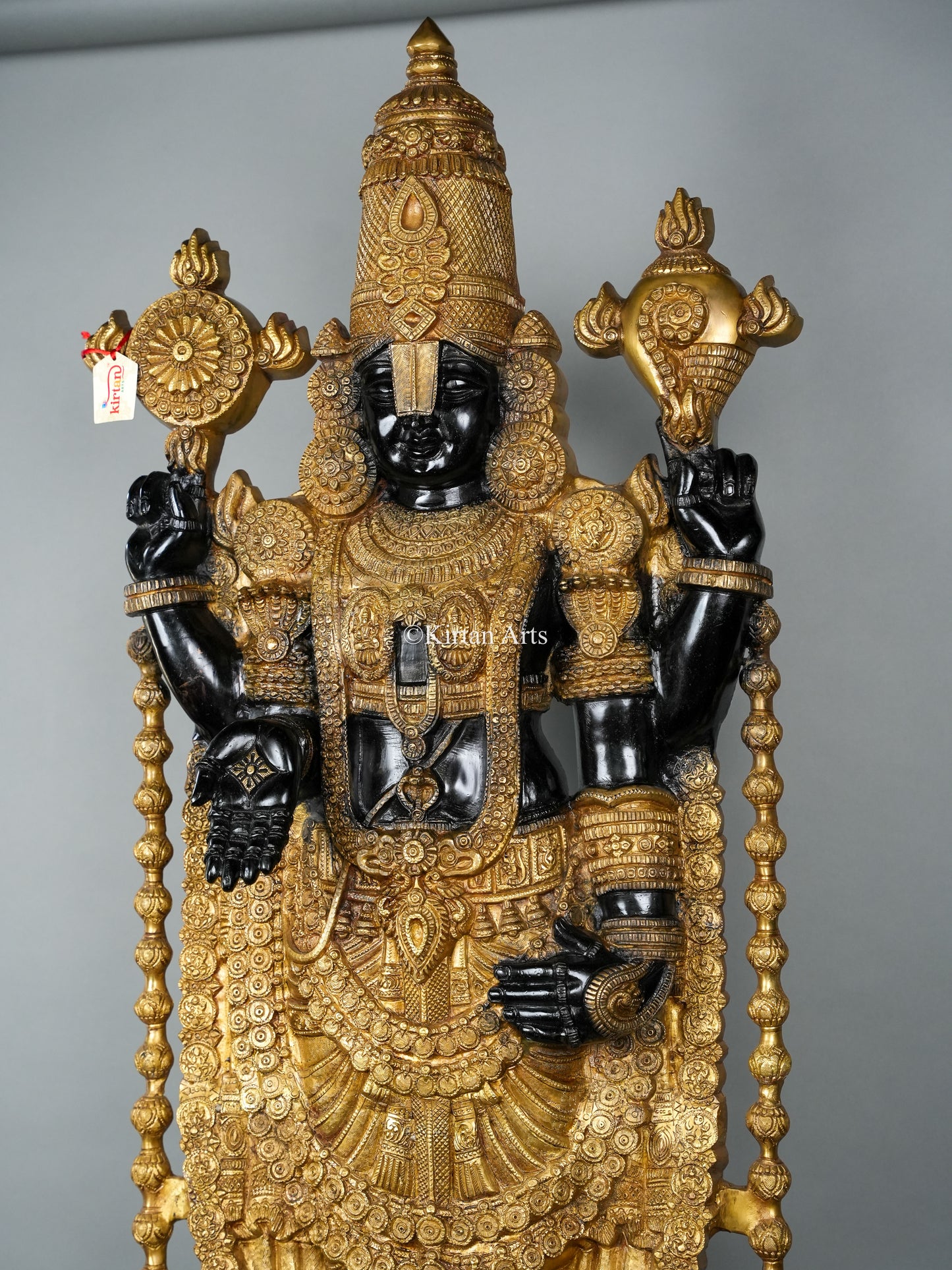 Brass Tirupati Balaji Idol | Lord Venkateswara | 48 Inches