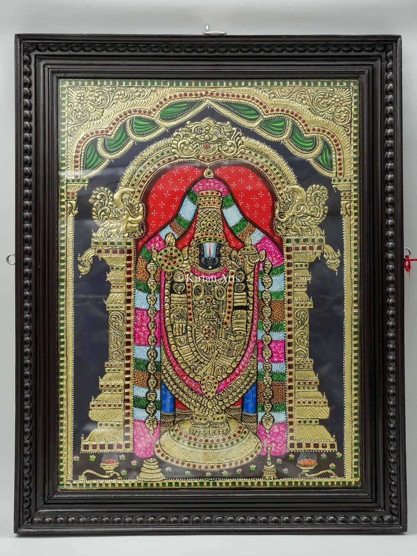 Tirupati Balaji Tanjore Painting 27x21