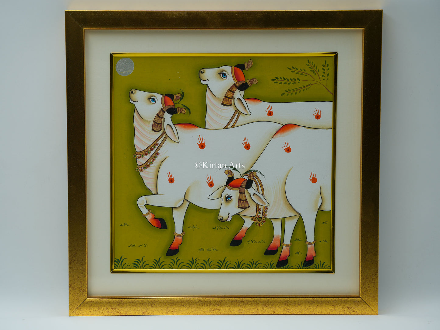 Pichwai Cows 13x13