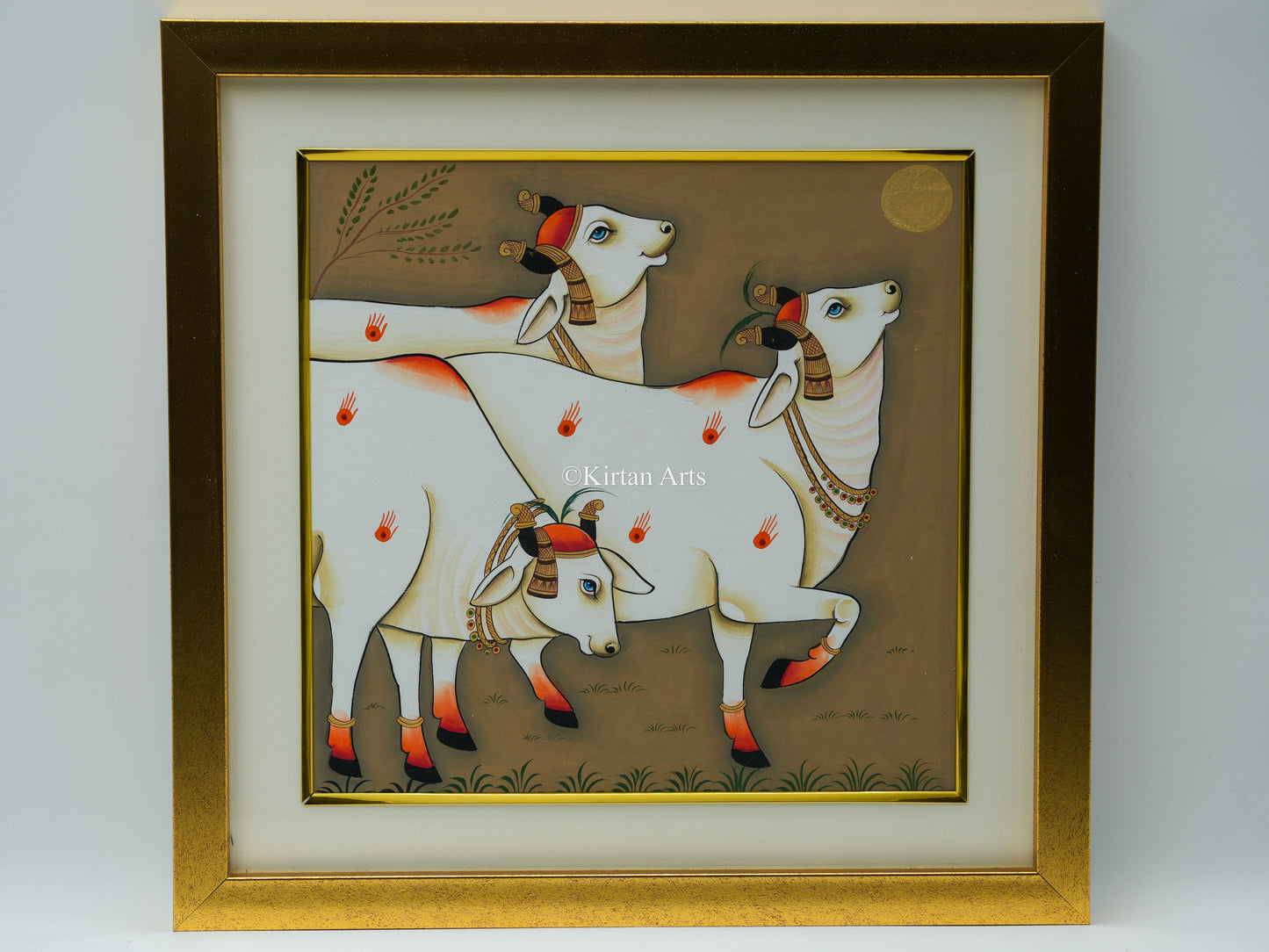Pichwai Cows 13x13