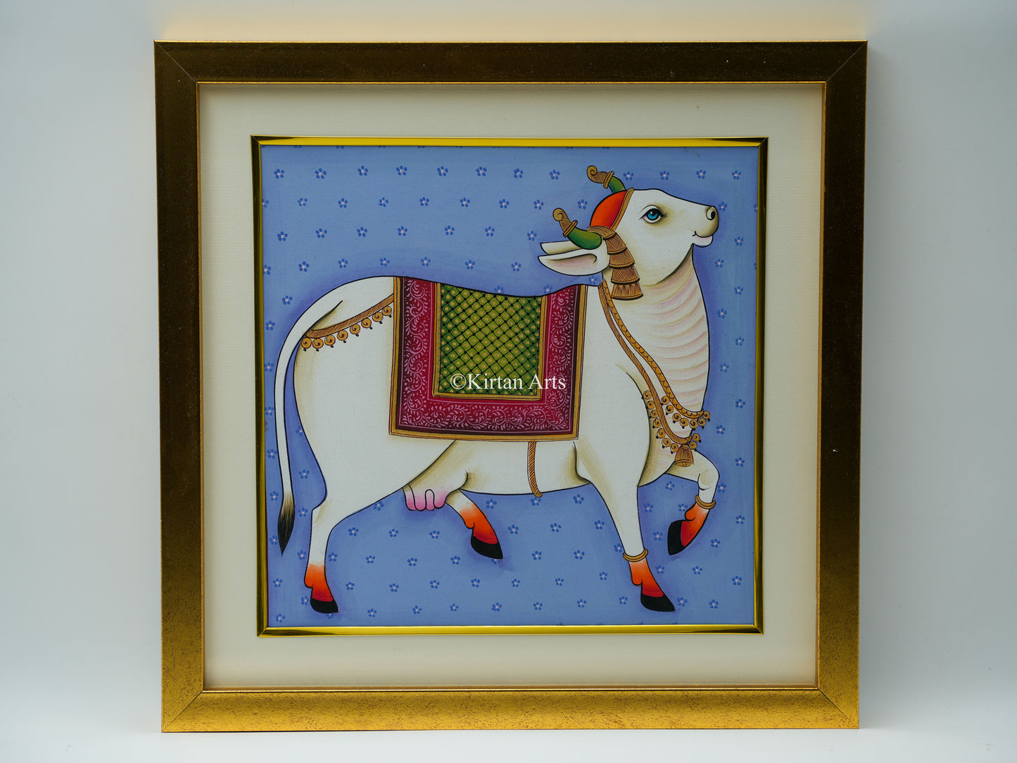 Pichwai Cow 13x13