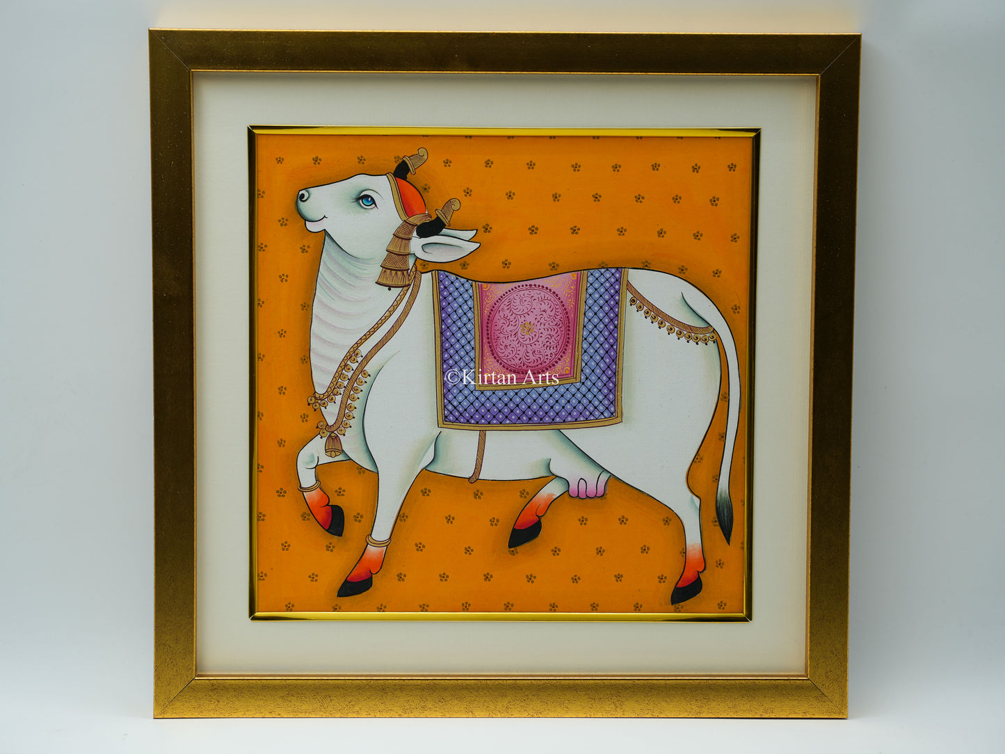Pichwai Cow 13x13