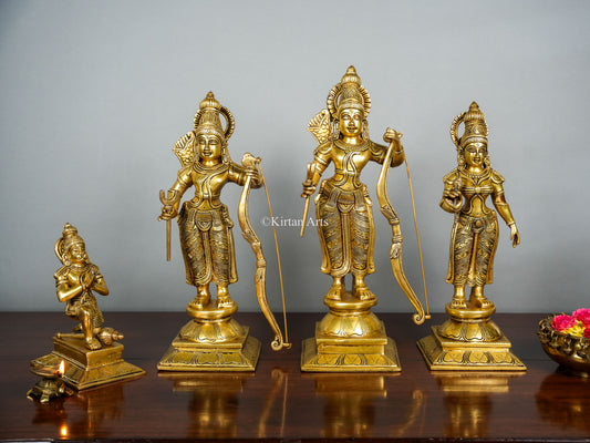 Brass Ram Darbar Set 18"