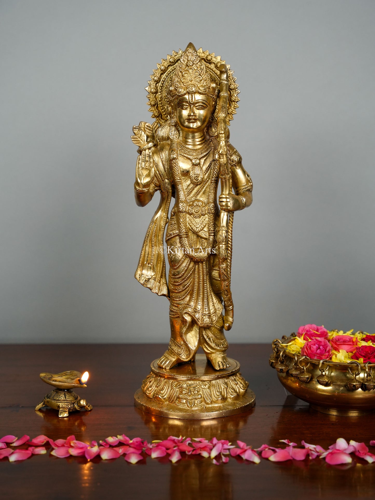 Brass Ram Darbar Set 16"