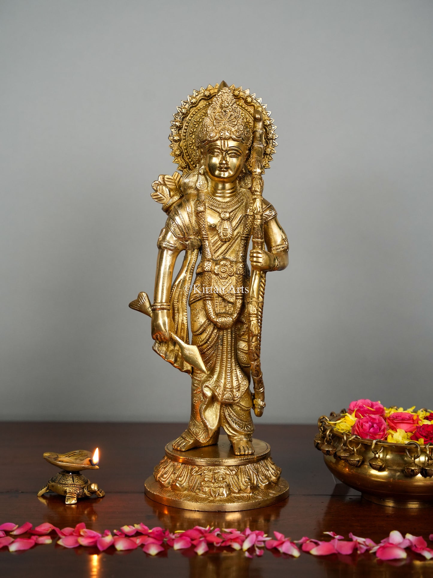 Brass Ram Darbar Set 16"