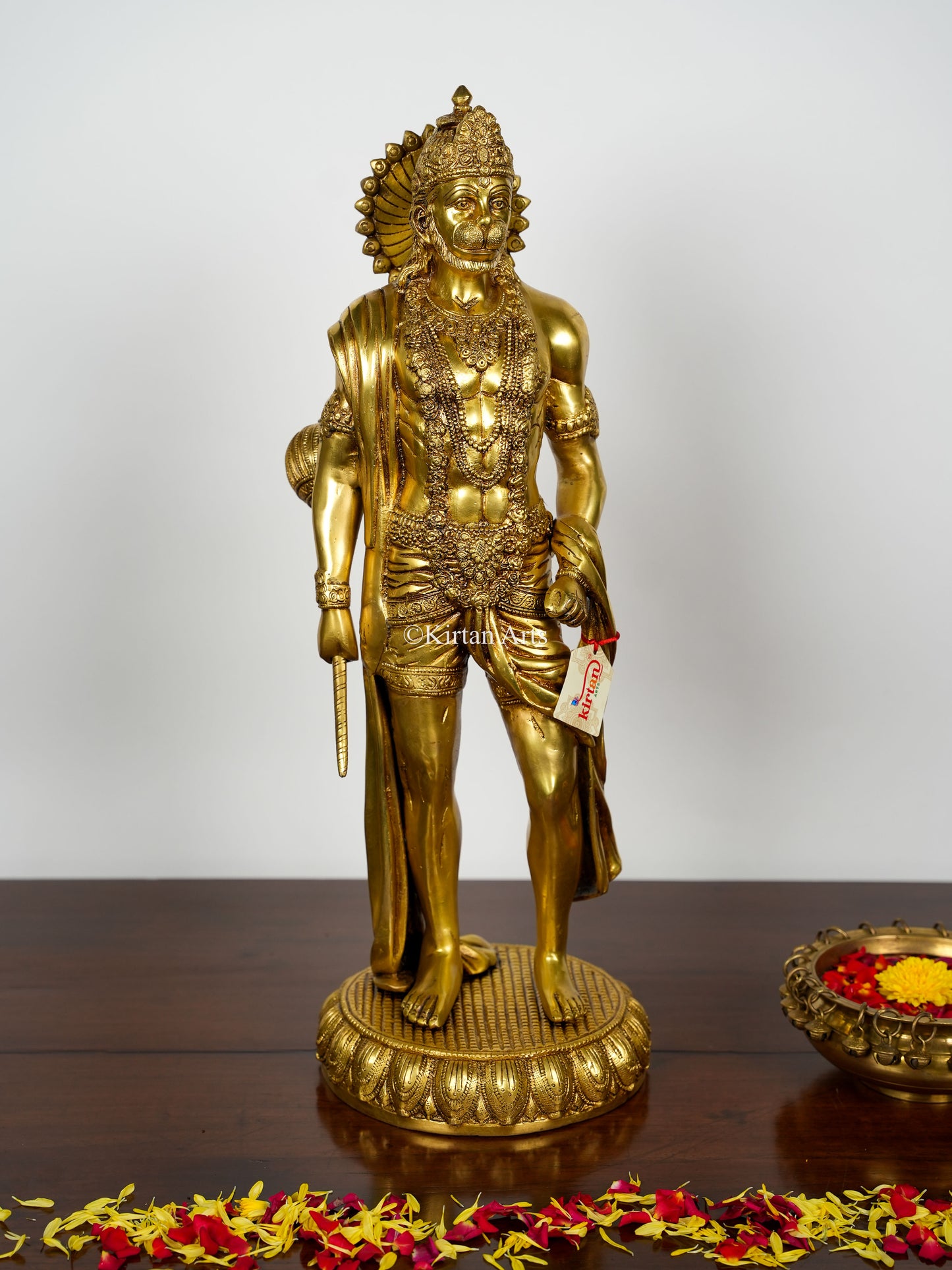 Brass Lord Hanuman | Bahubali | 24" |