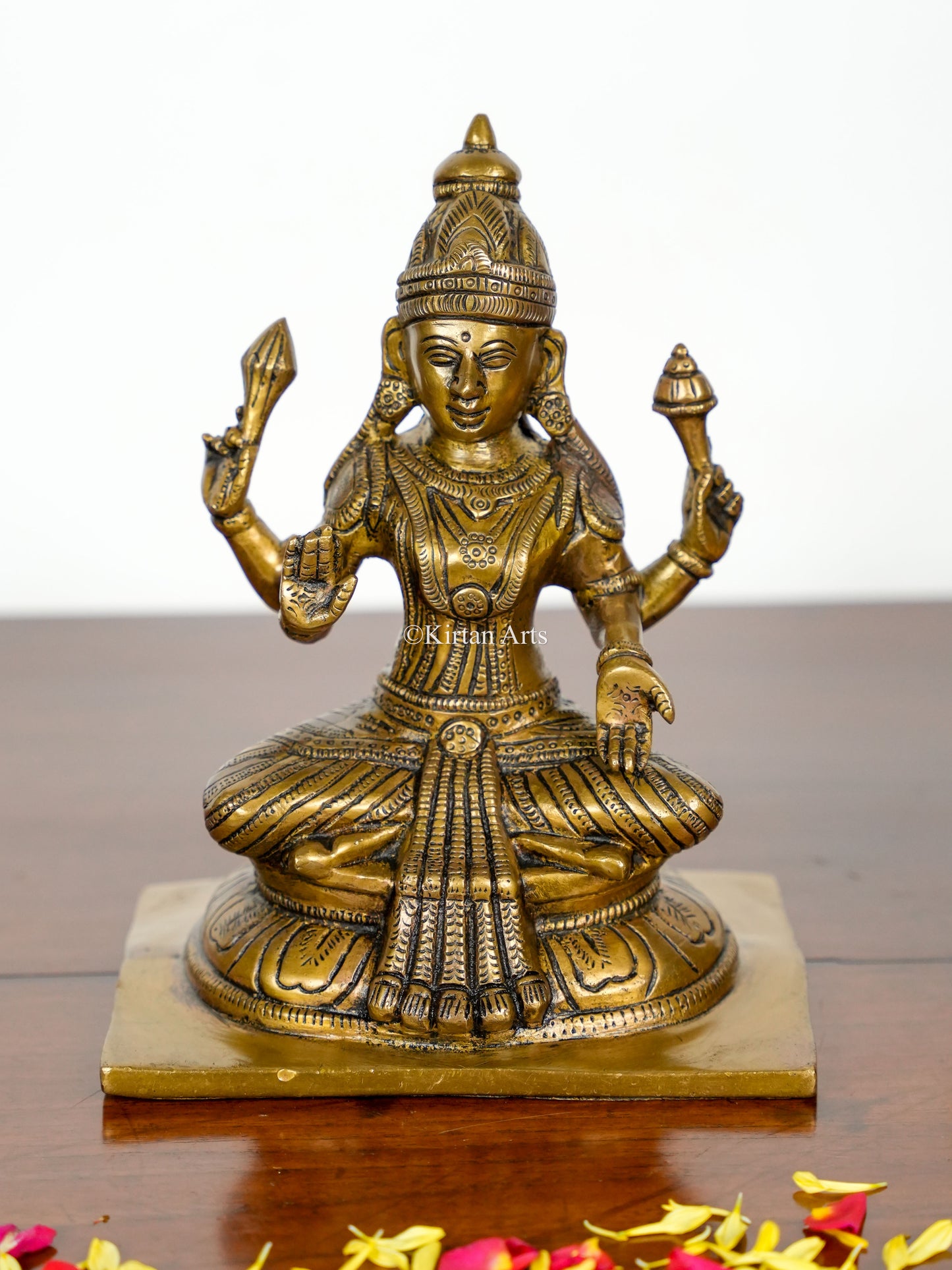 Brass Ashtalakshmi Idols Set | 9" | Antique Finish