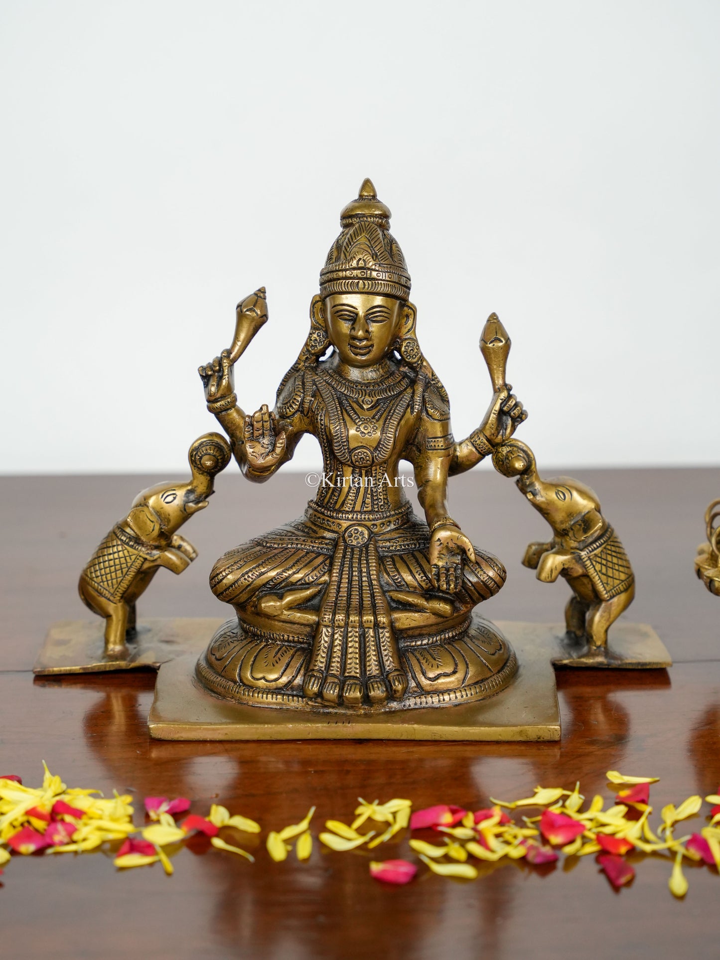 Brass Ashtalakshmi Idols Set | 9" | Antique Finish